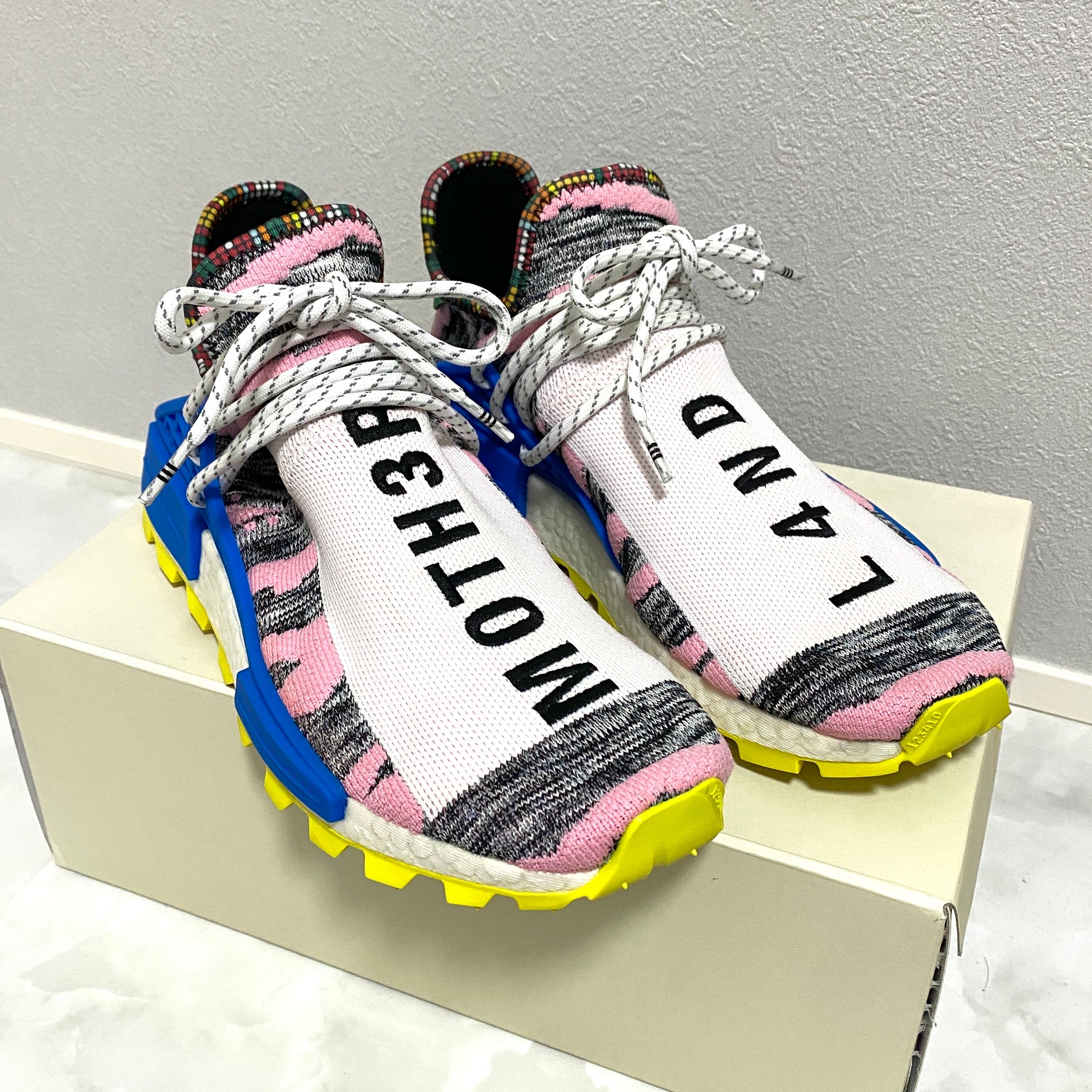 Pharrell Williams × adidas NMD Hu SOLAR PACK "MOTHER"