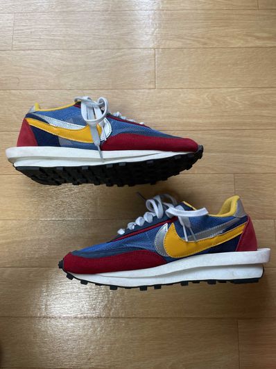 sacai × Nike LDV Waffle "Red/Blue"