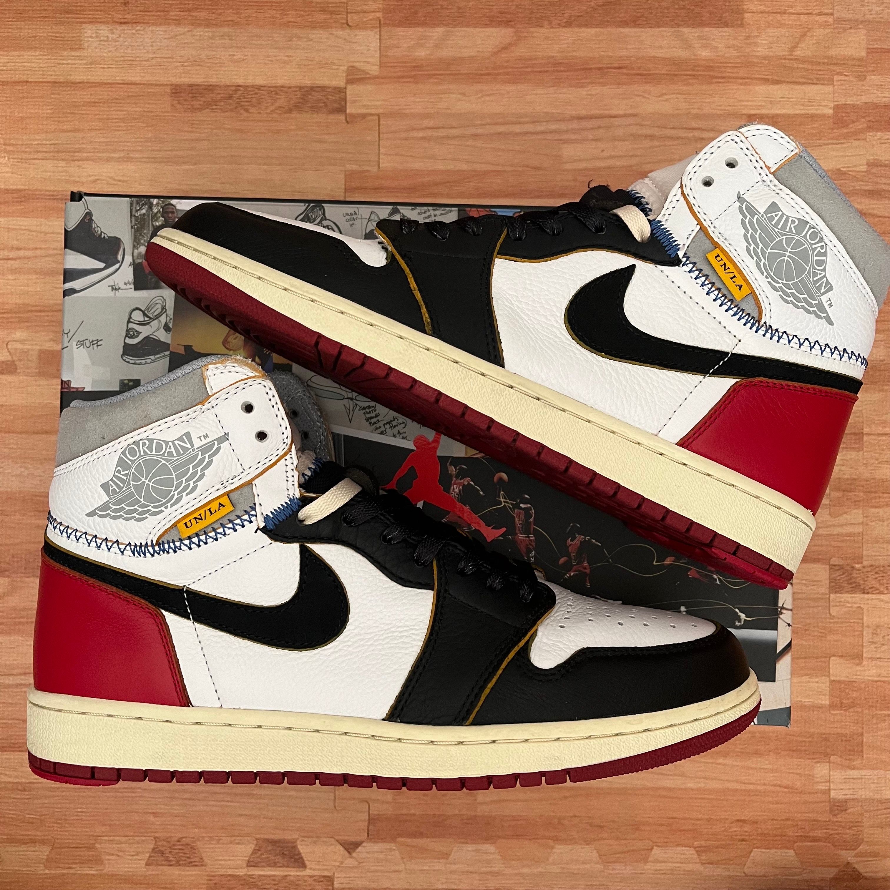 UNION × Nike Air Jordan 1 Retro High OG NRG "Varsity Red/Wolf Grey"