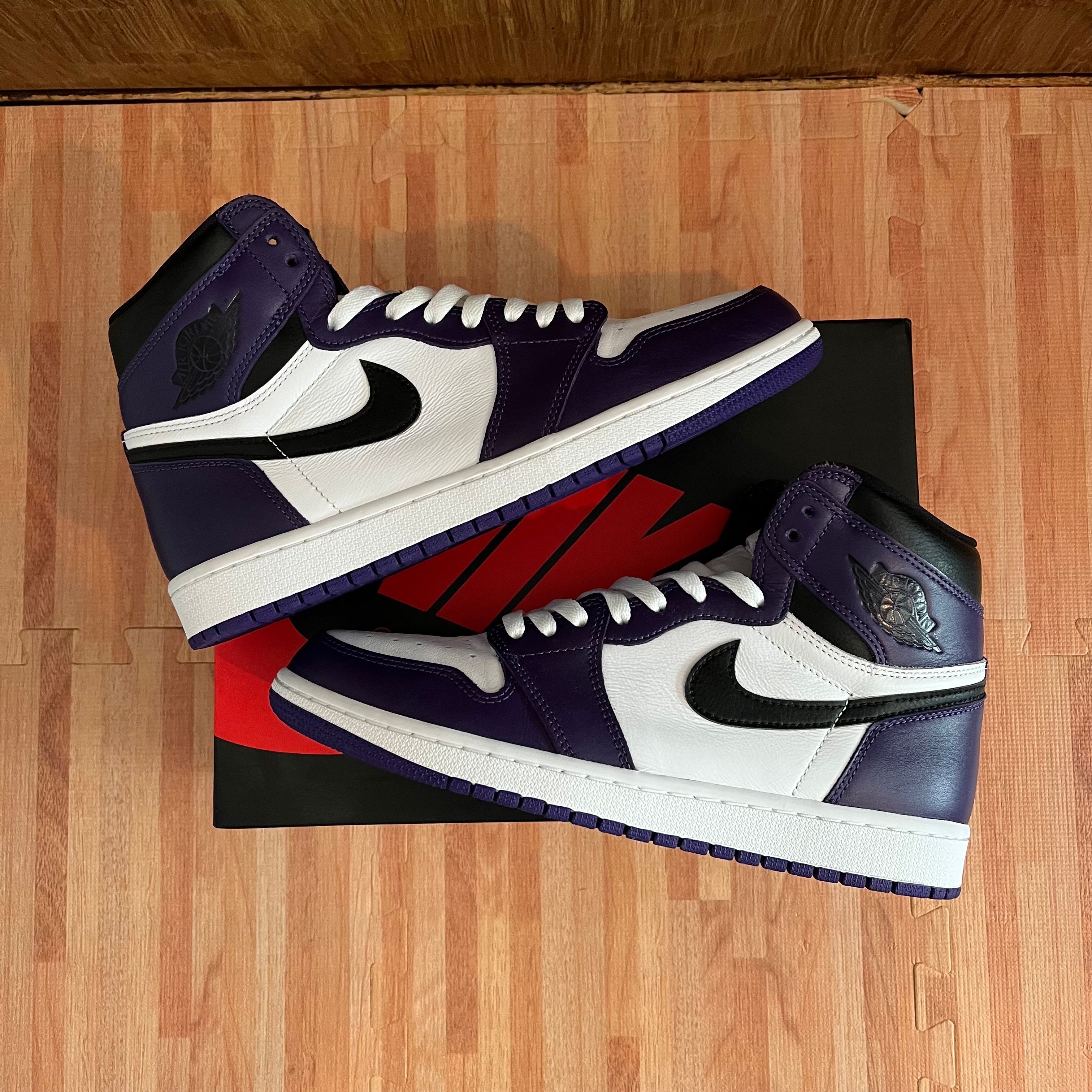 Nike Air Jordan 1 Retro High OG "Court Purple White/Black" (2020)   