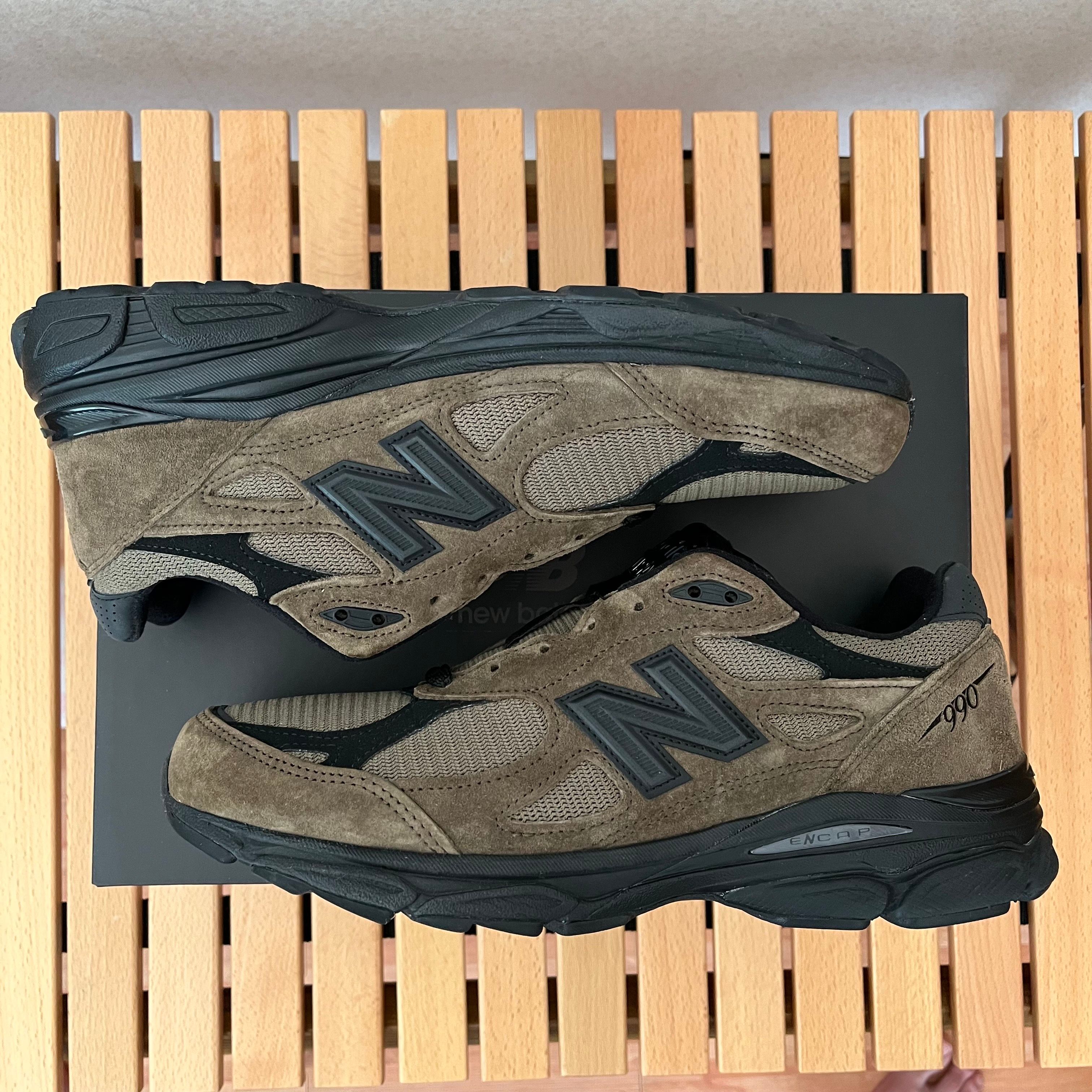 JJJJound × New Balance 990V3 "Slate Black"