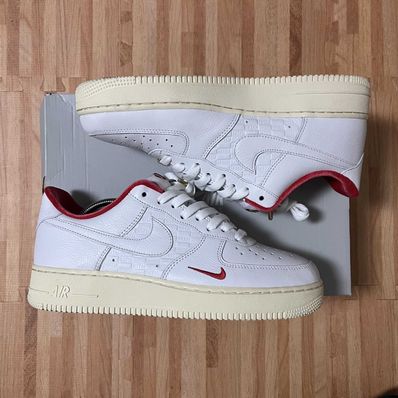 KITH × Nike Air Force 1 Low "White/Red"