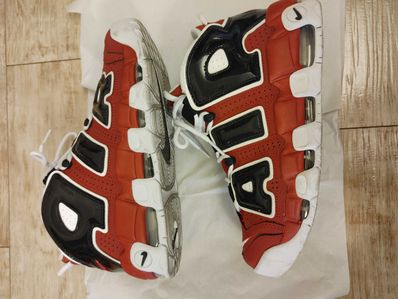 Nike Air More Uptempo ’96 "Black and Varsity Red" (2021)