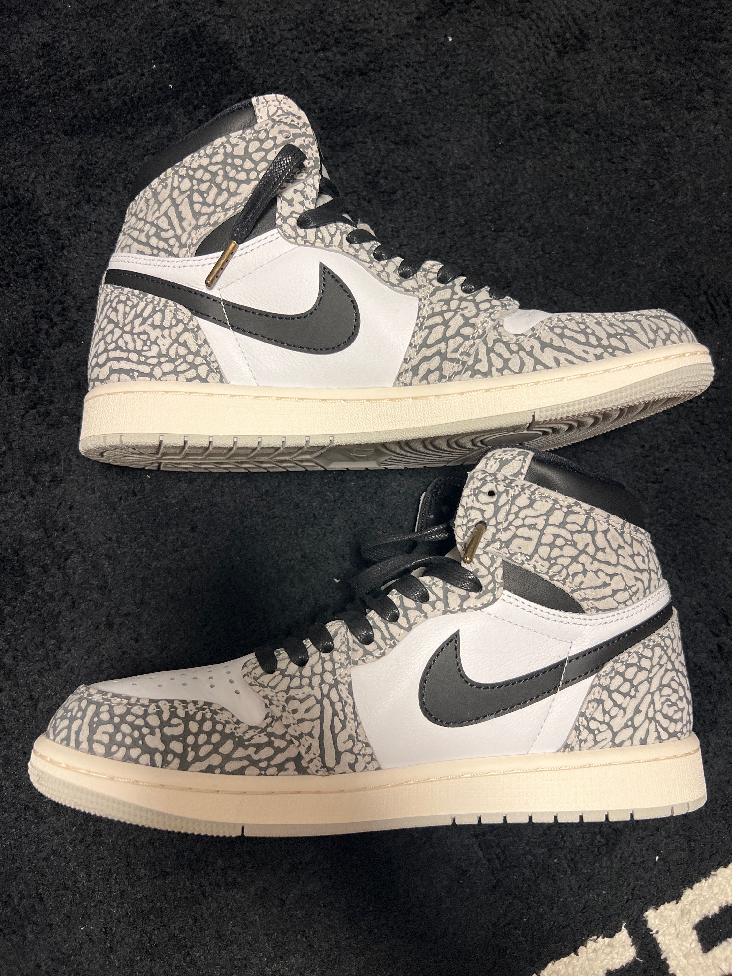 Nike Air Jordan 1 High OG "White Cement/Safari"