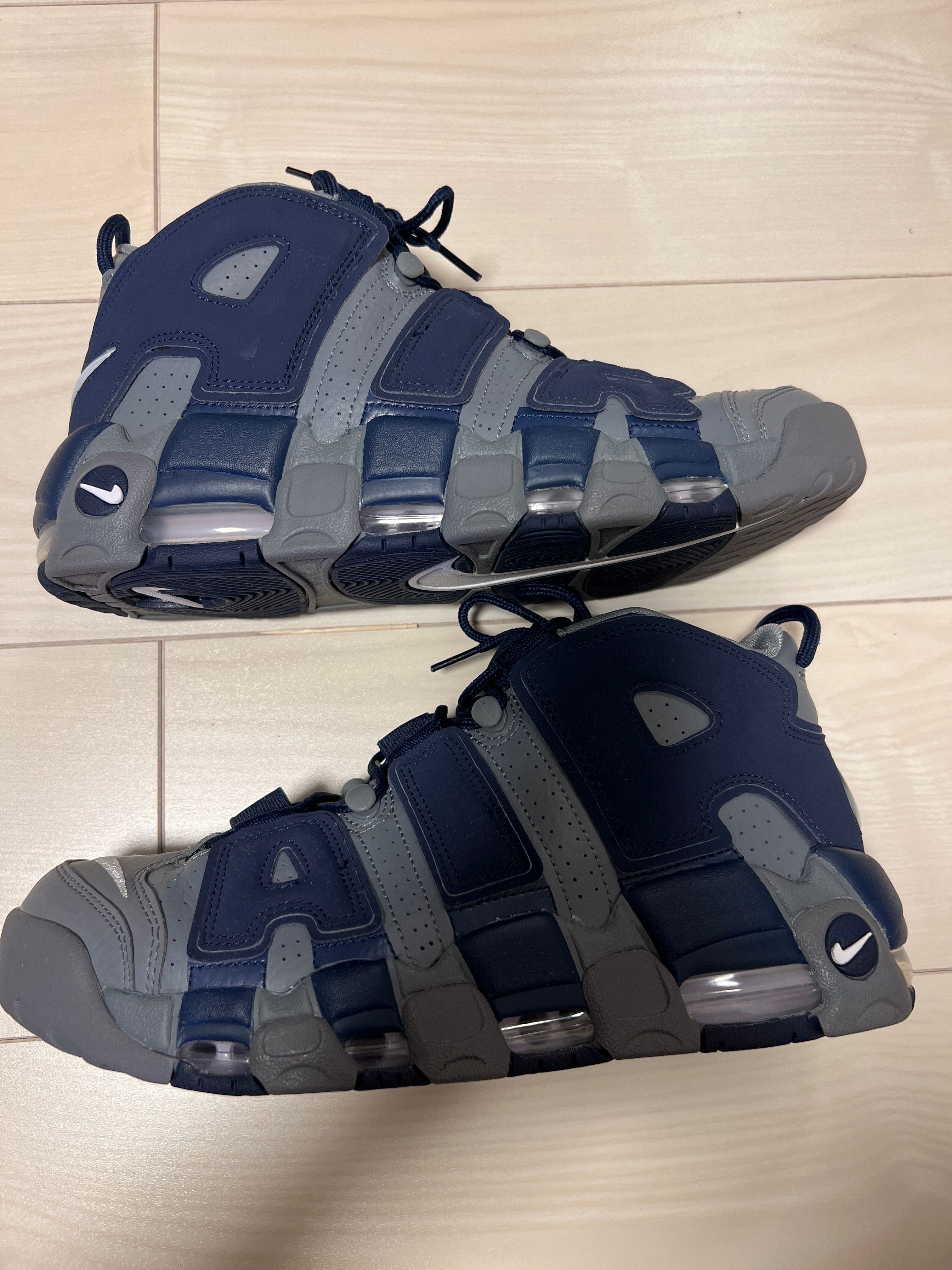 Nike Air More Uptempo '96 "Cool Grey/White/Midnight Navy"