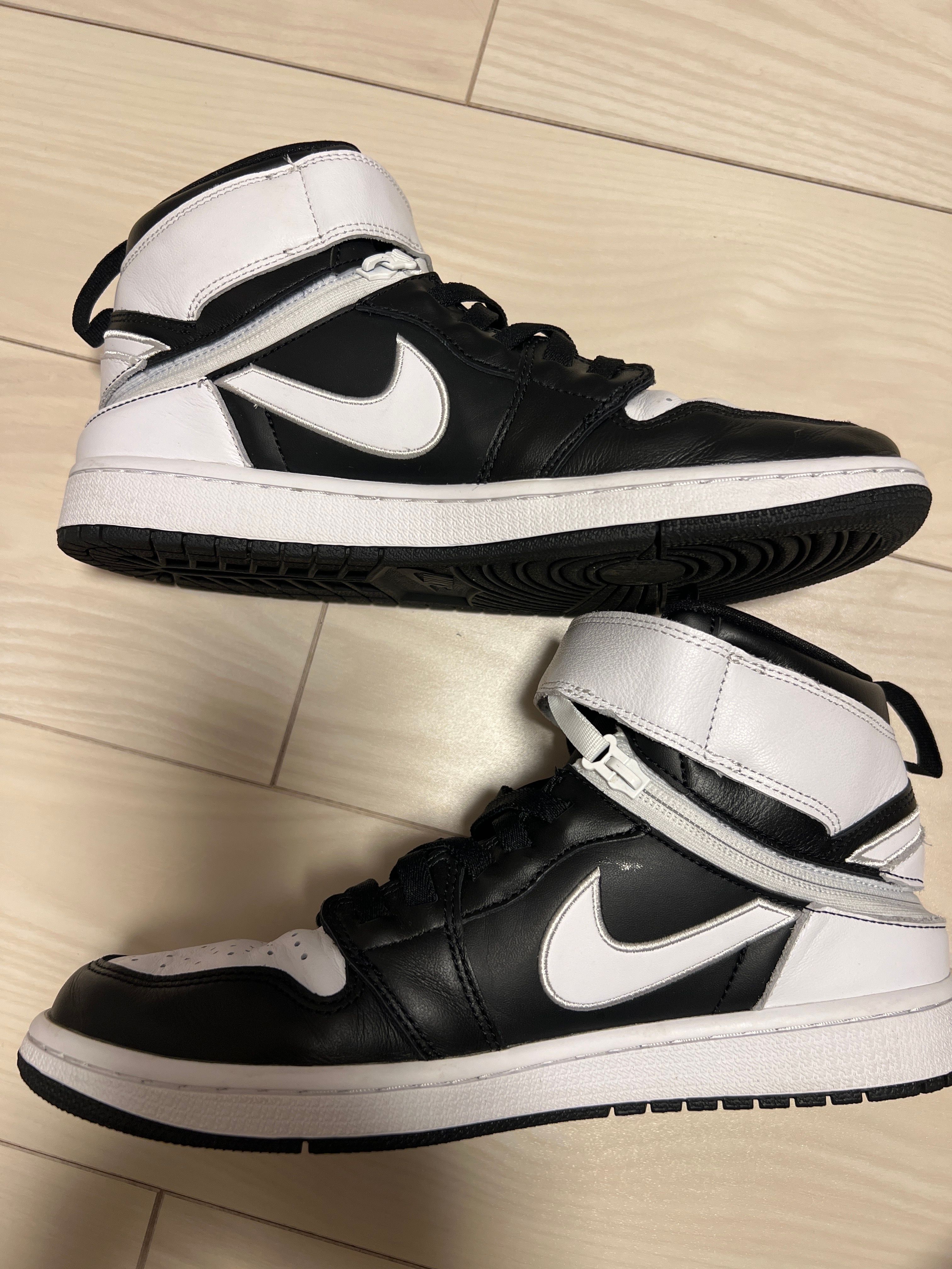 Nike Air Jordan 1 High Flyease "Black and White"