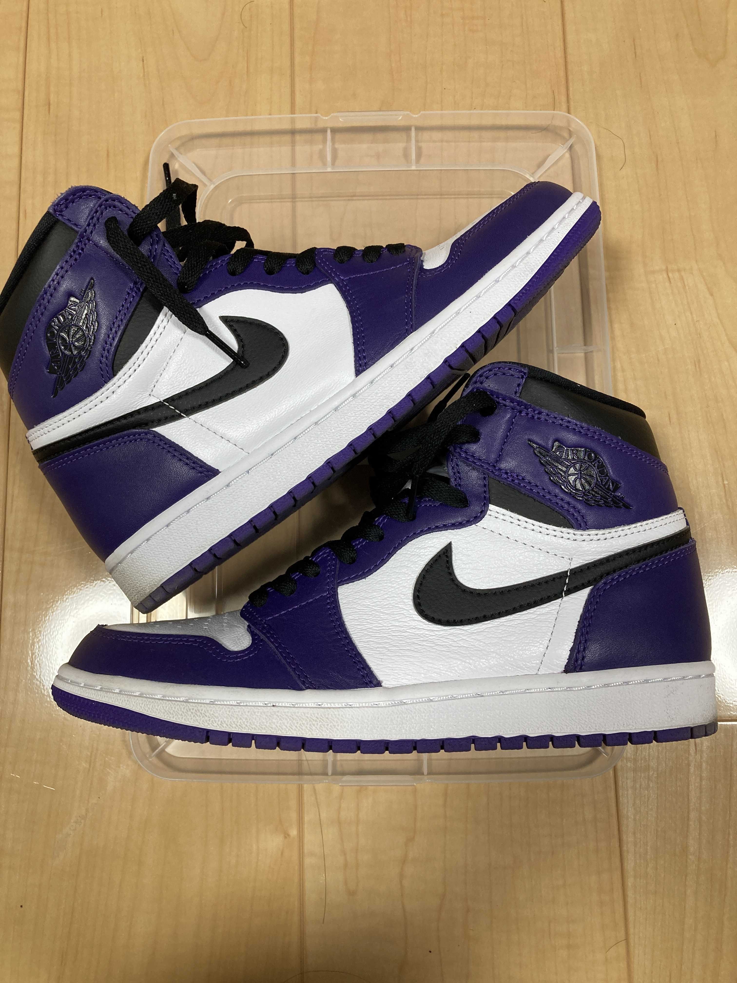 Nike Air Jordan 1 Retro High OG "Court Purple White/Black" (2020)