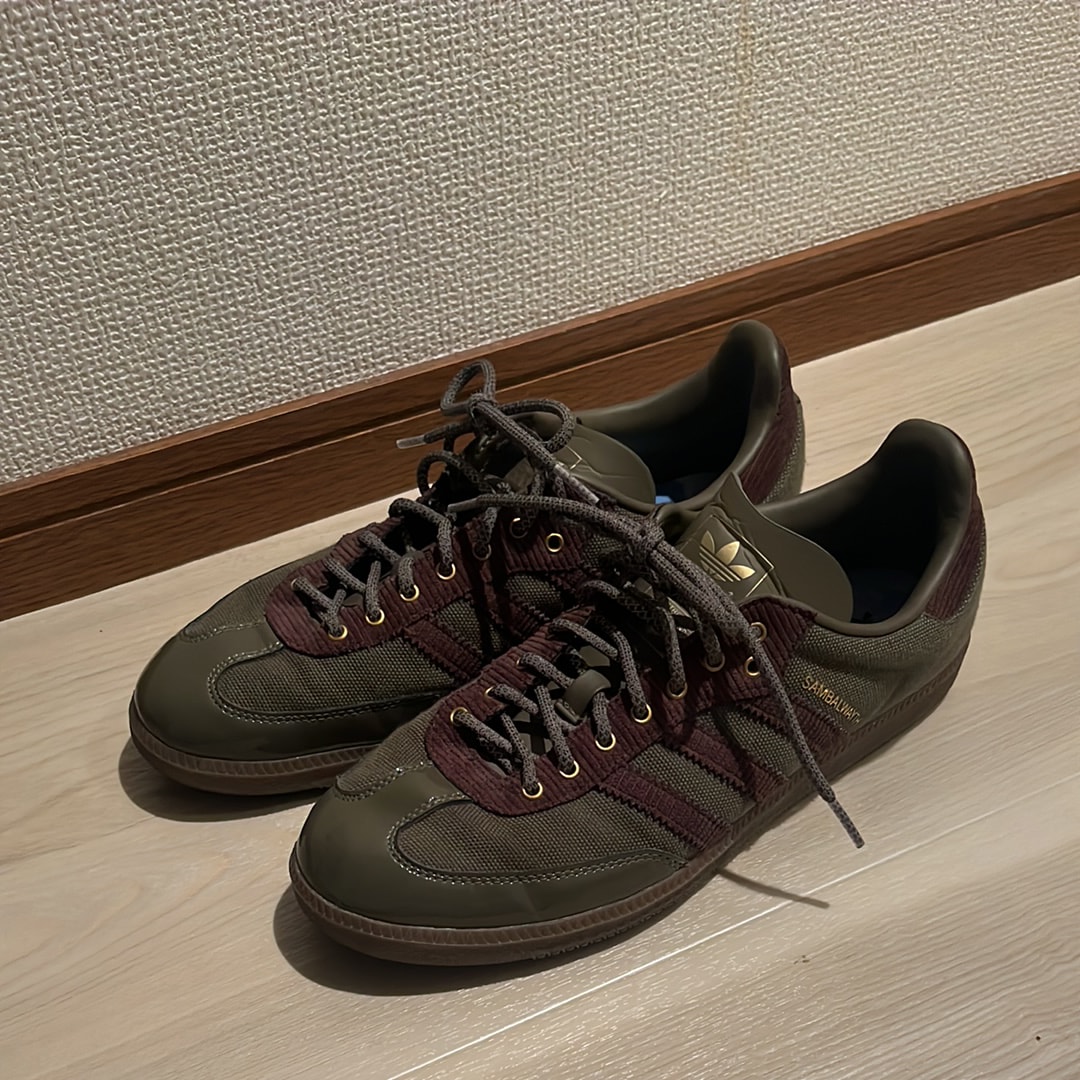 Alwayth × adidas Samba OG "Olive Straighter/Shadow Brown/Matte Gold"