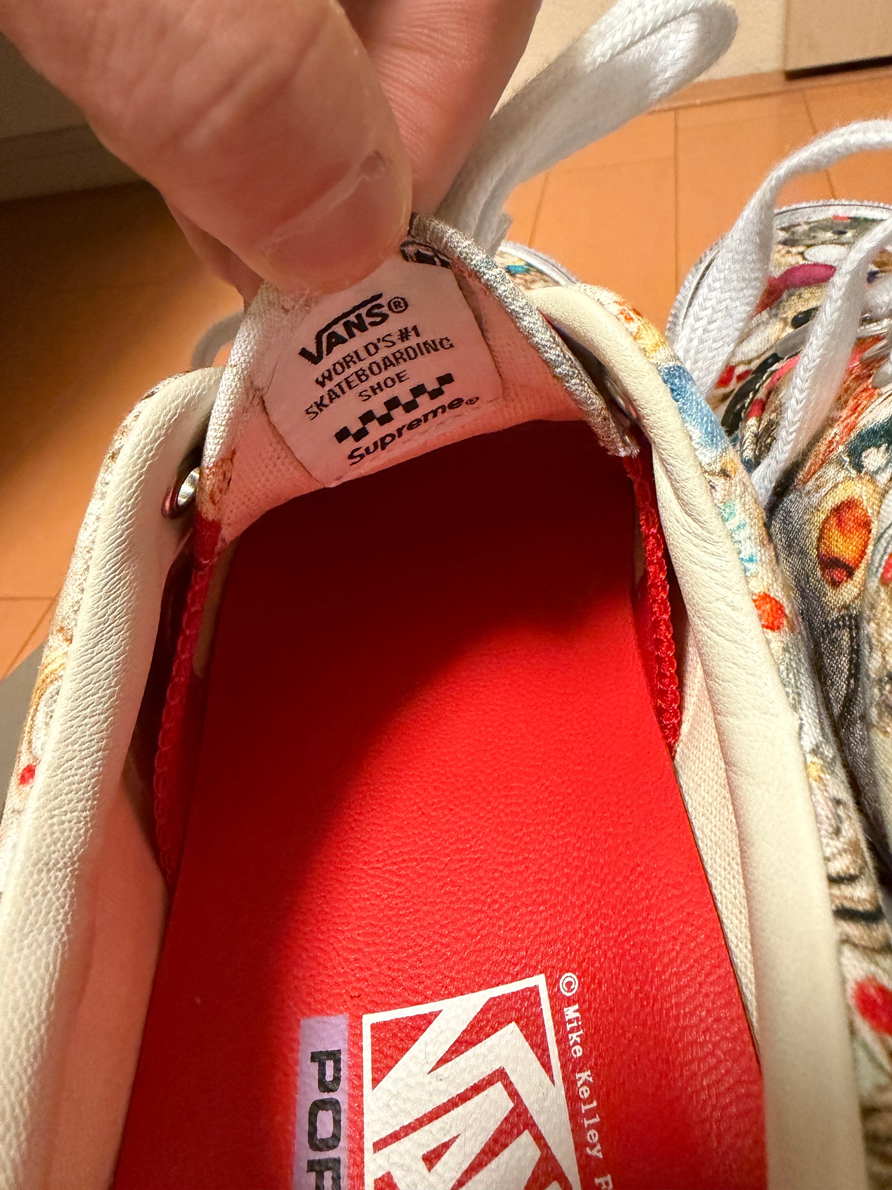 Supreme × Mike Kelley × Vans Era "White" (26SS Week8)