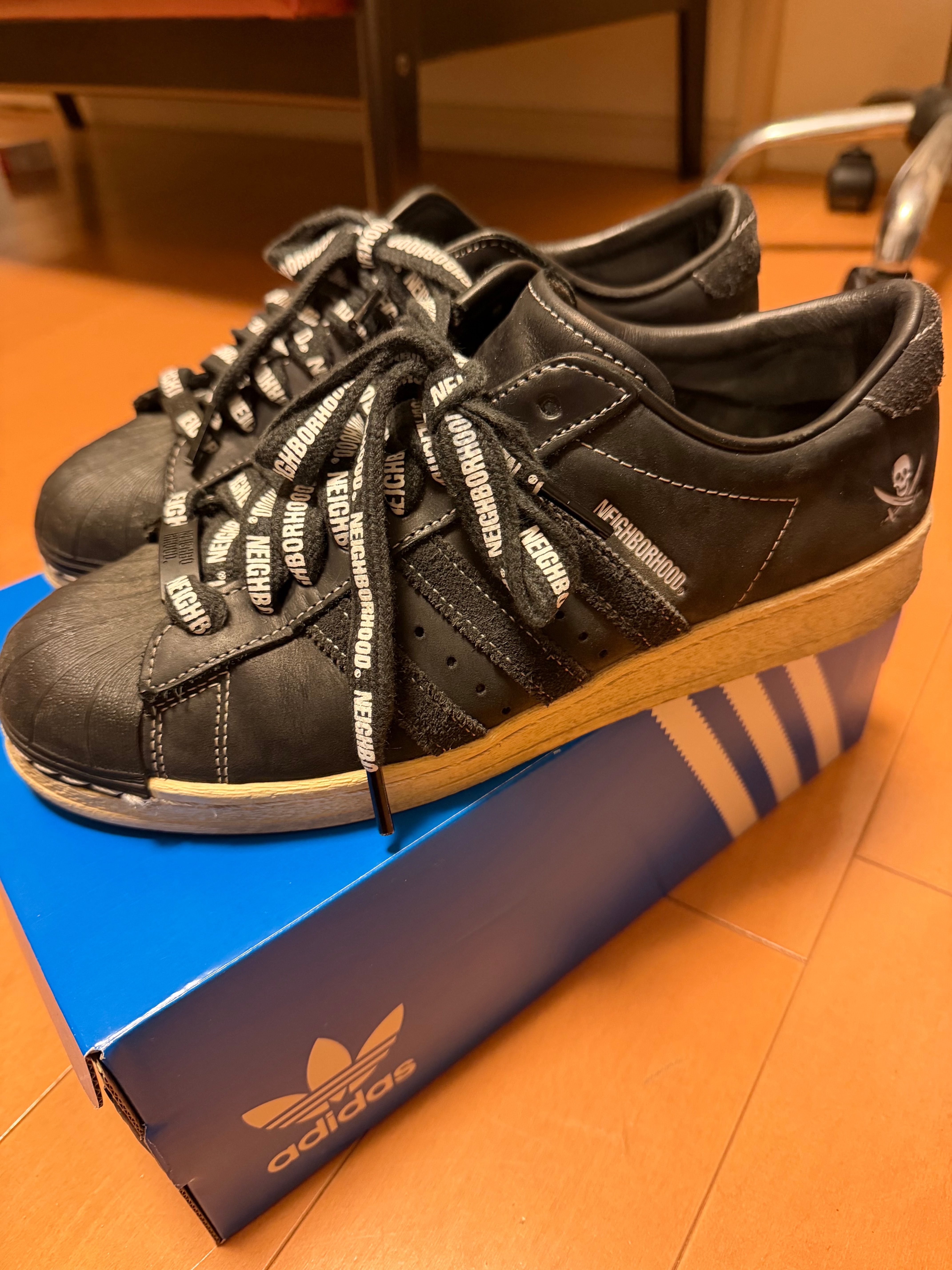 ネイバーフッド × アディダス スーパースター2005 "コアブラック"