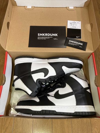 Nike Women's Dunk High "Black and White"