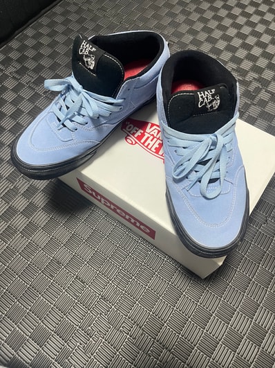 Supreme × Vans Half Cab "Blue"