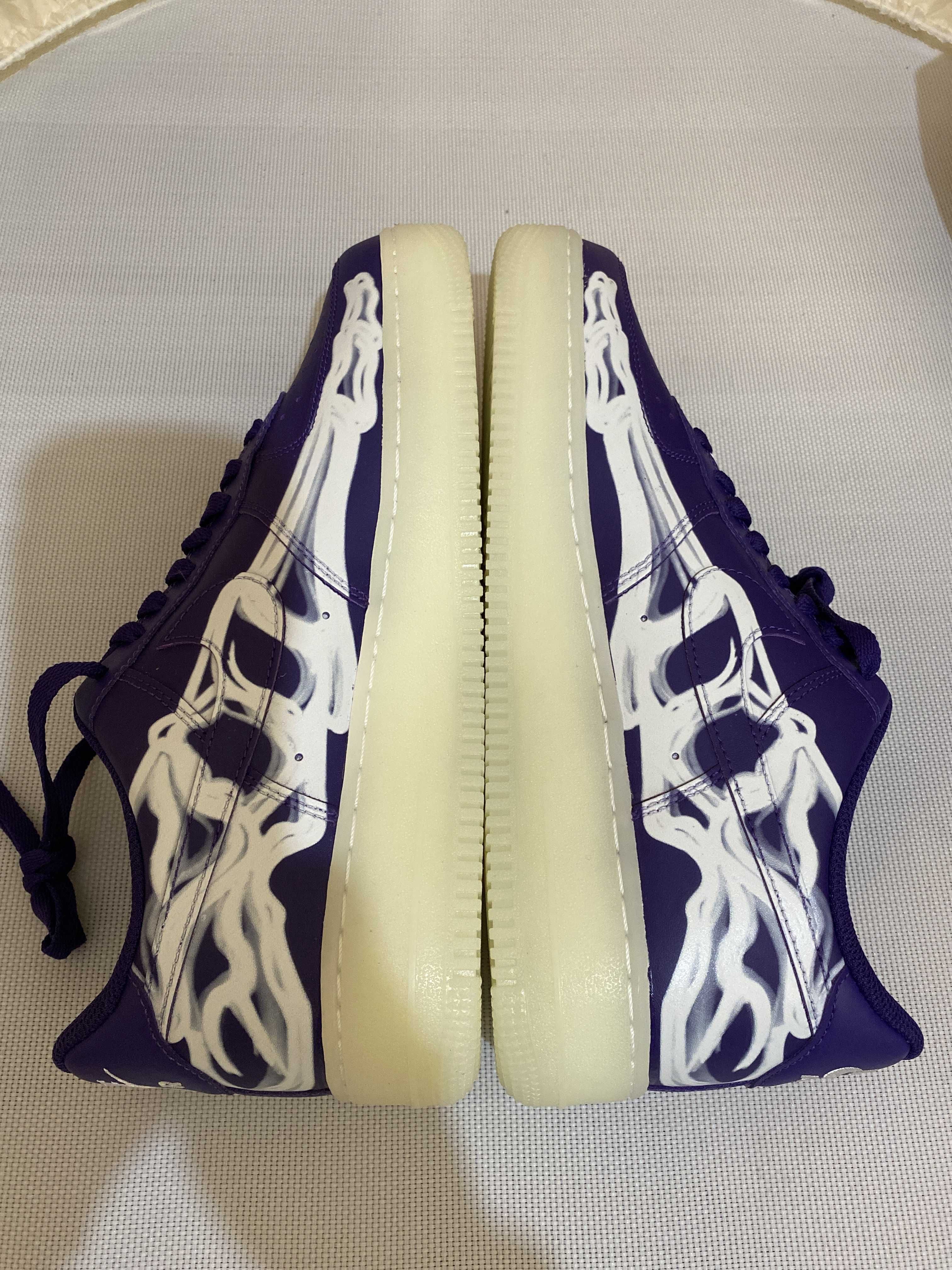 Nike Air Force 1 Low "Purple Skeleton"