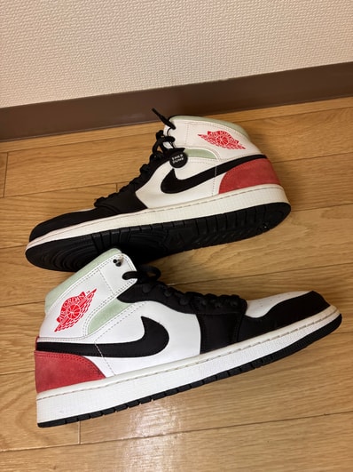 Nike Air Jordan 1 Mid SE "Black/Red/White"