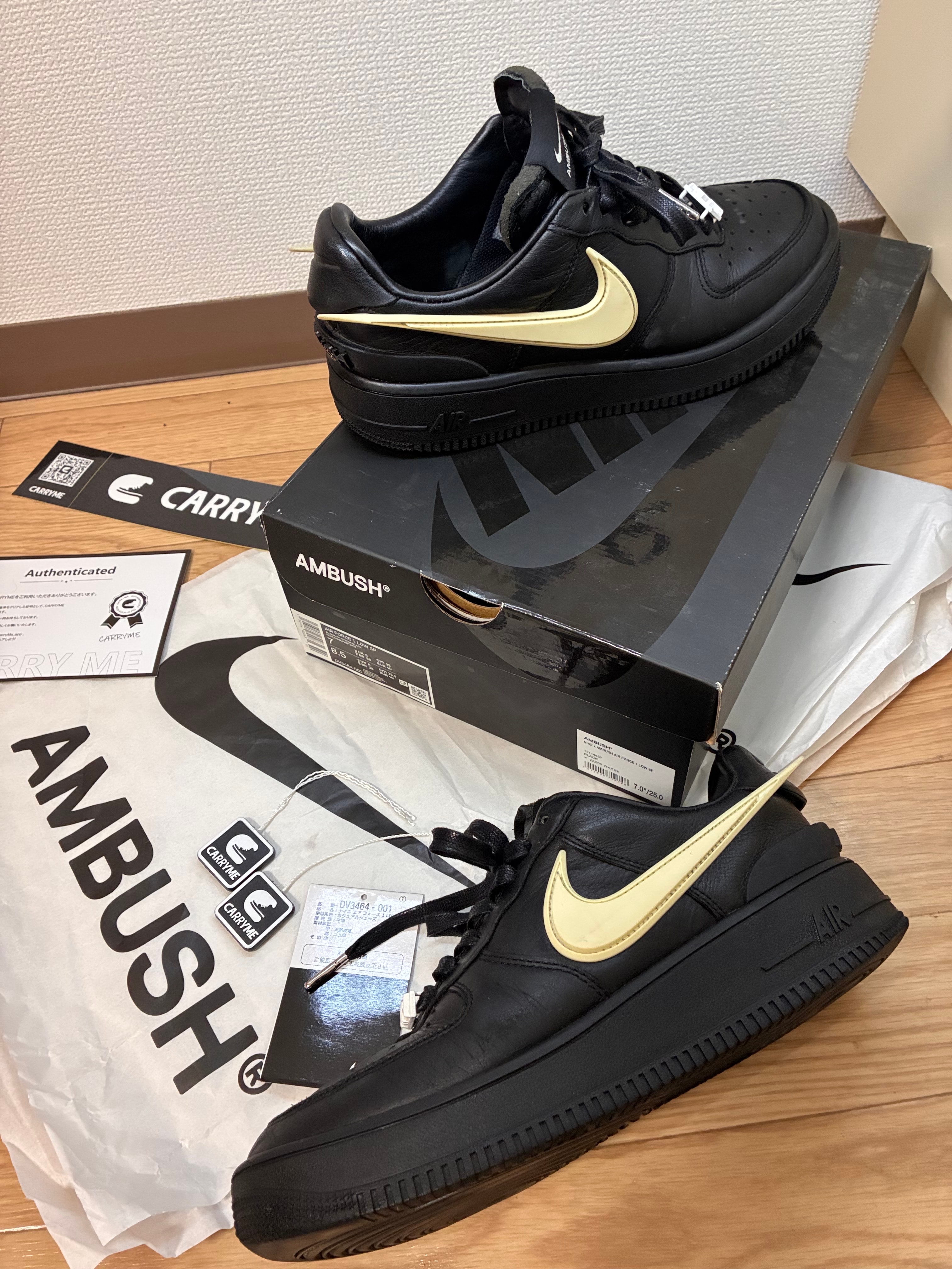 AMBUSH × Nike Air Force 1 Low "Black"