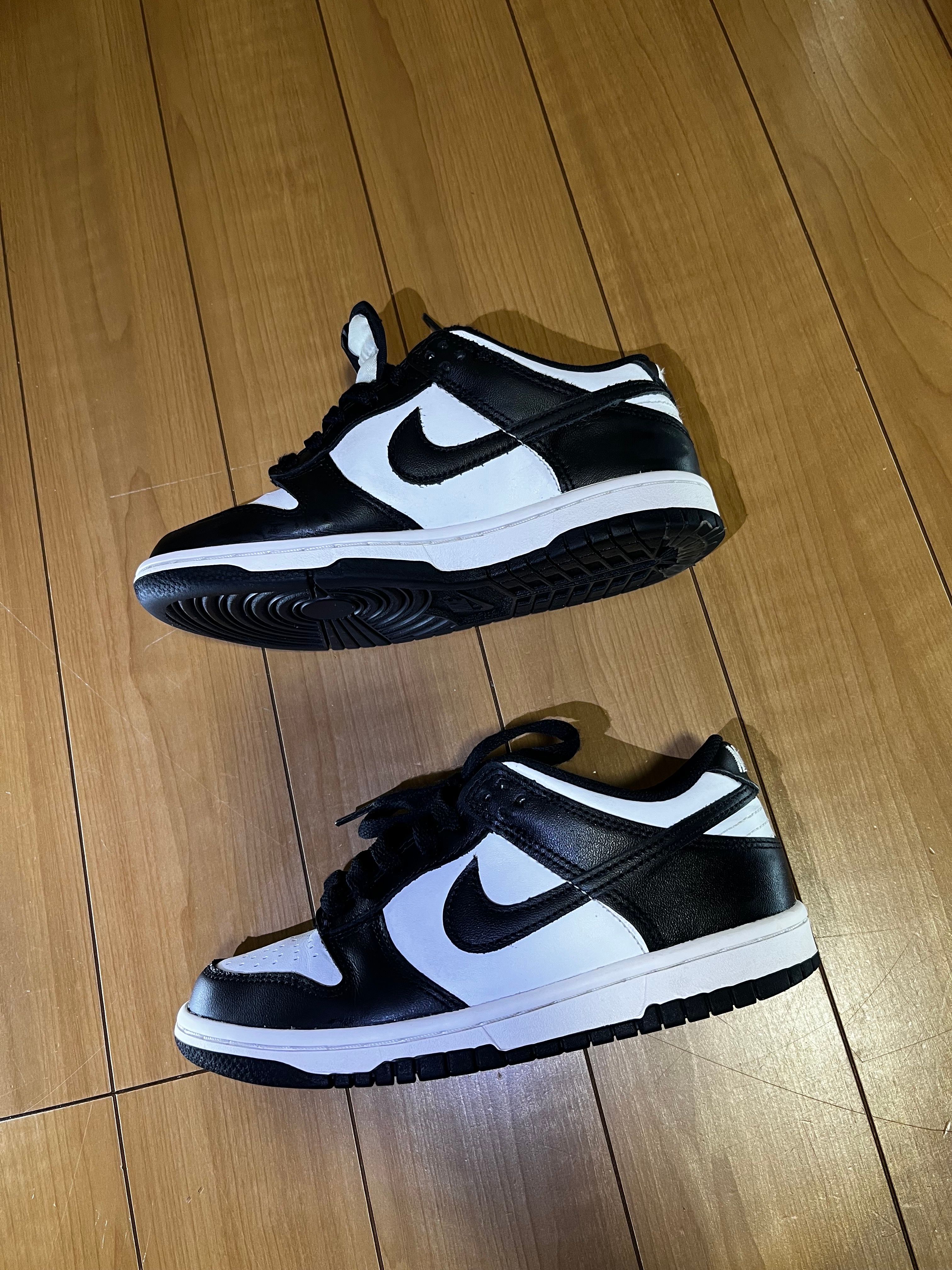 NIKE DUNK LOW GS ホワイト ブラック パンダ 23.5cm