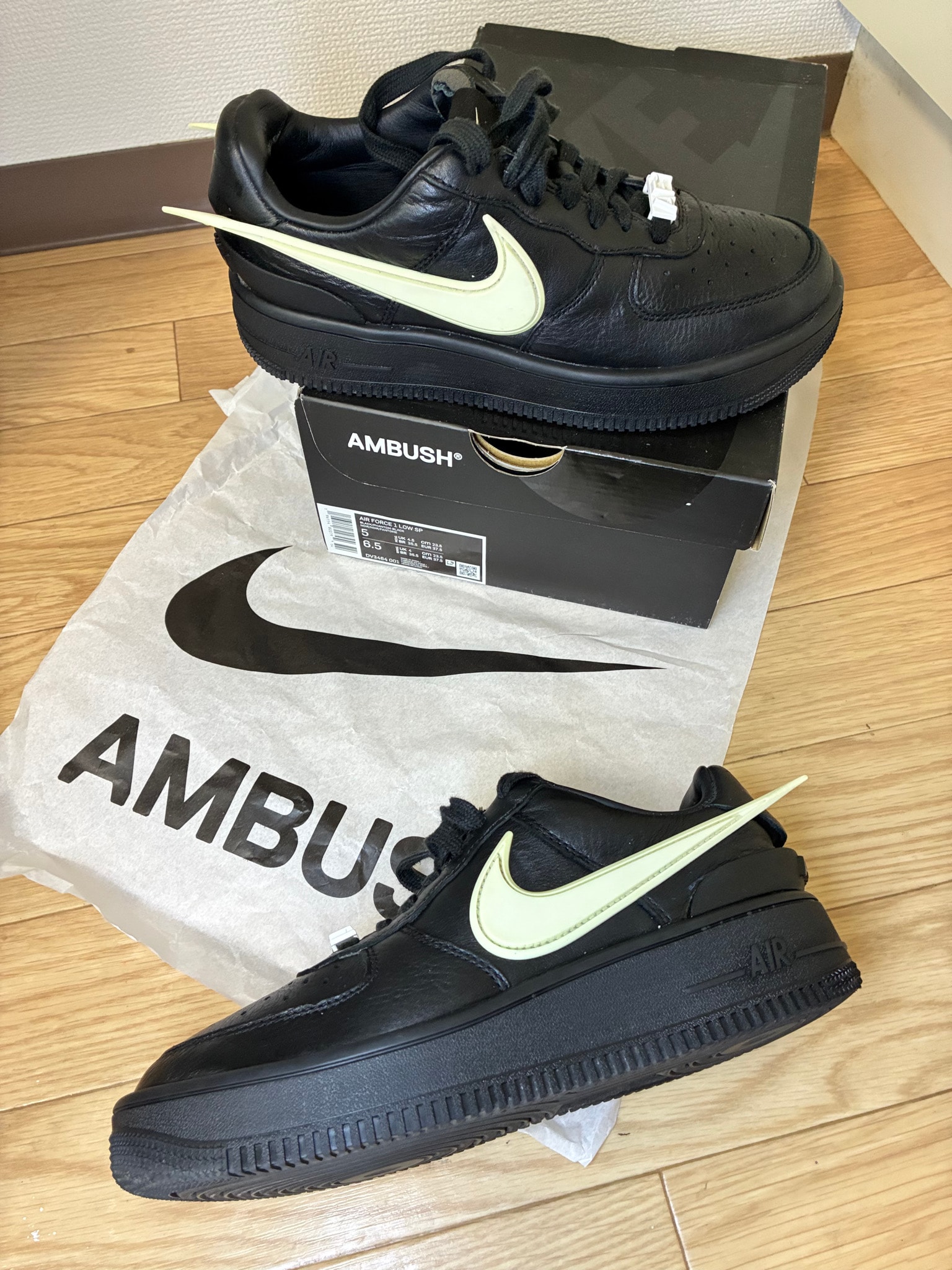 AMBUSH × Nike Air Force 1 Low "Black"