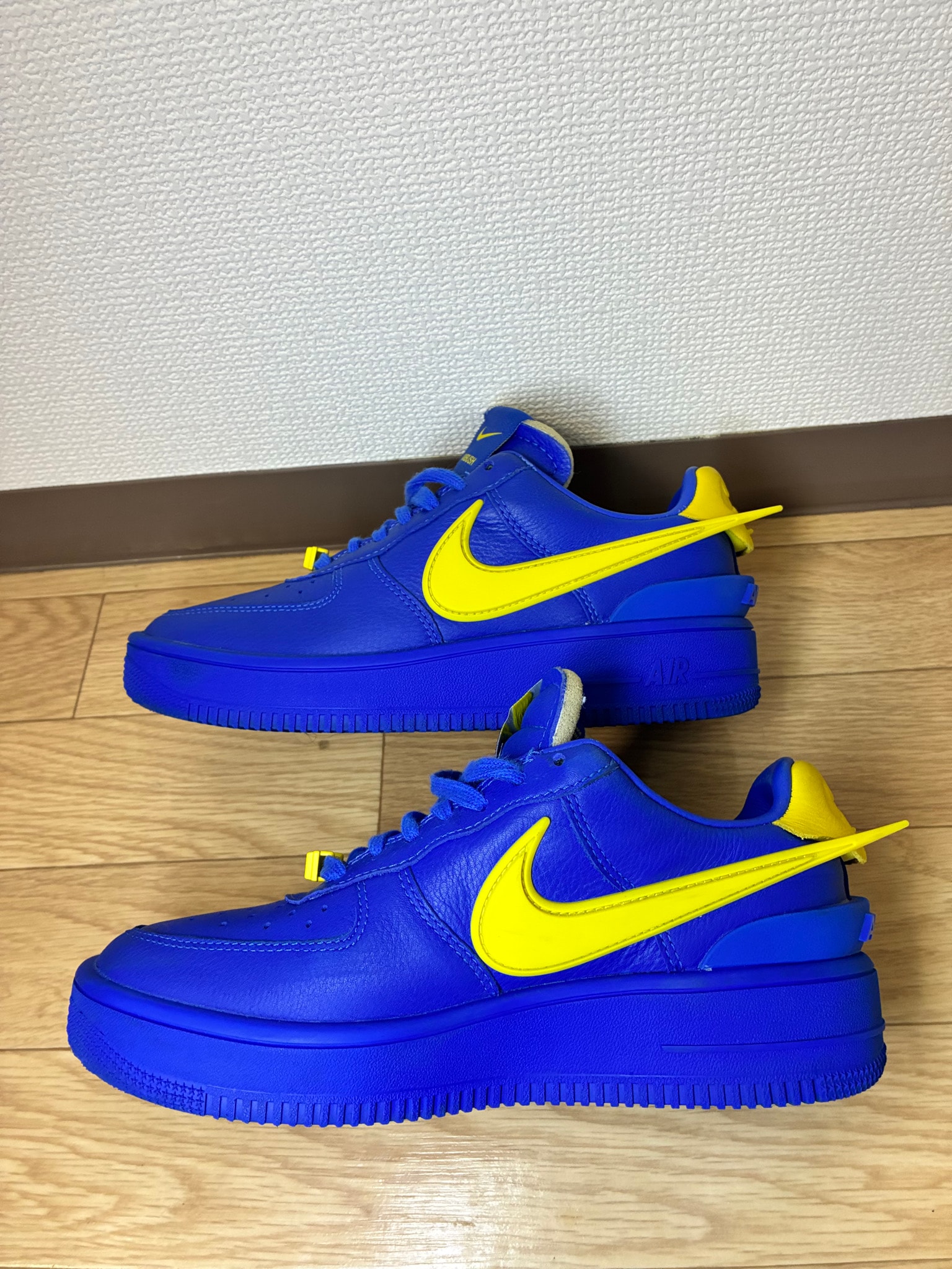 AMBUSH × Nike Air Force 1 Low "Game Royal and Vivid Sulfur"