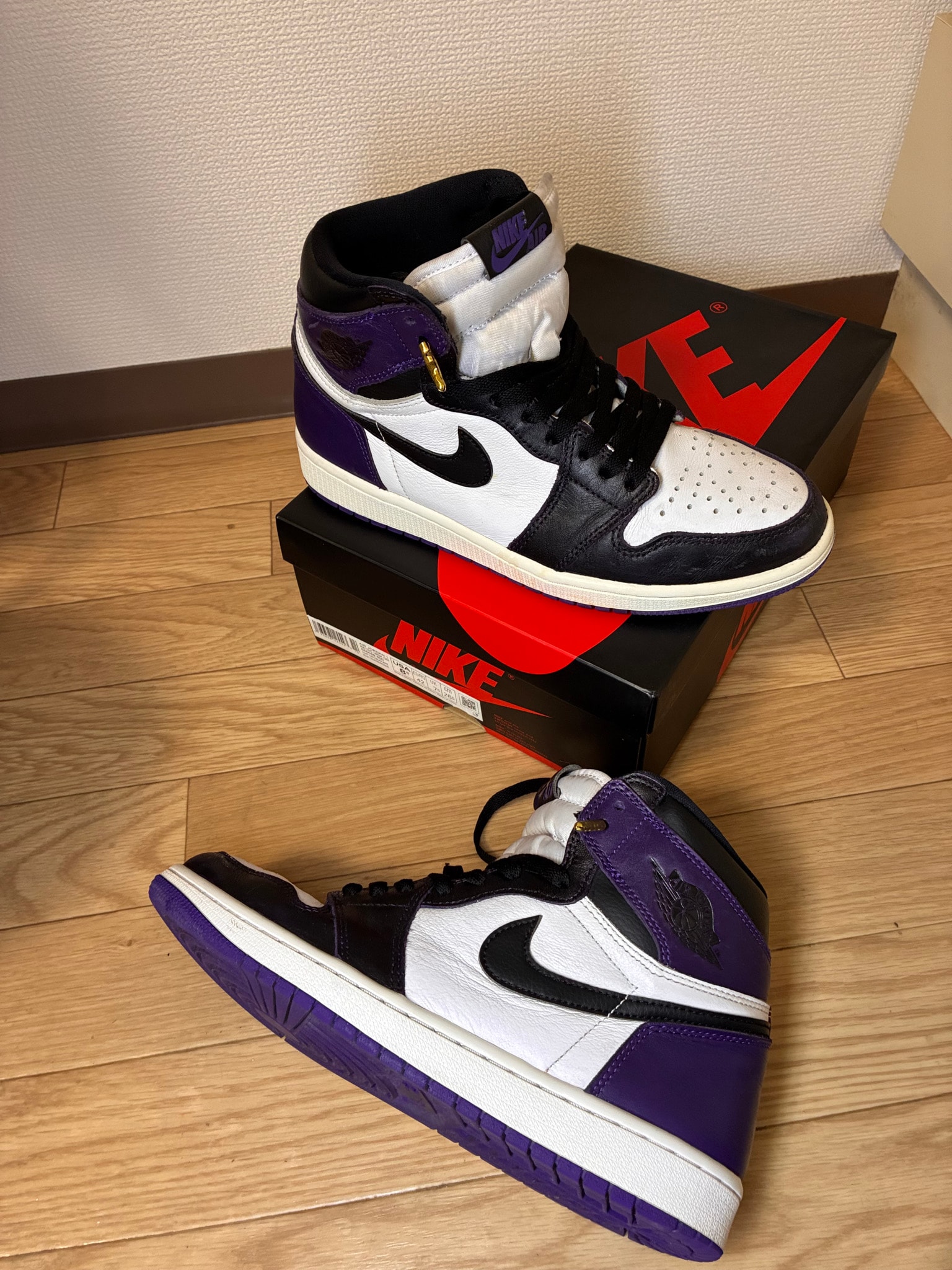 Nike Air Jordan 1 Retro High OG "Court Purple/White/Black" (2020)