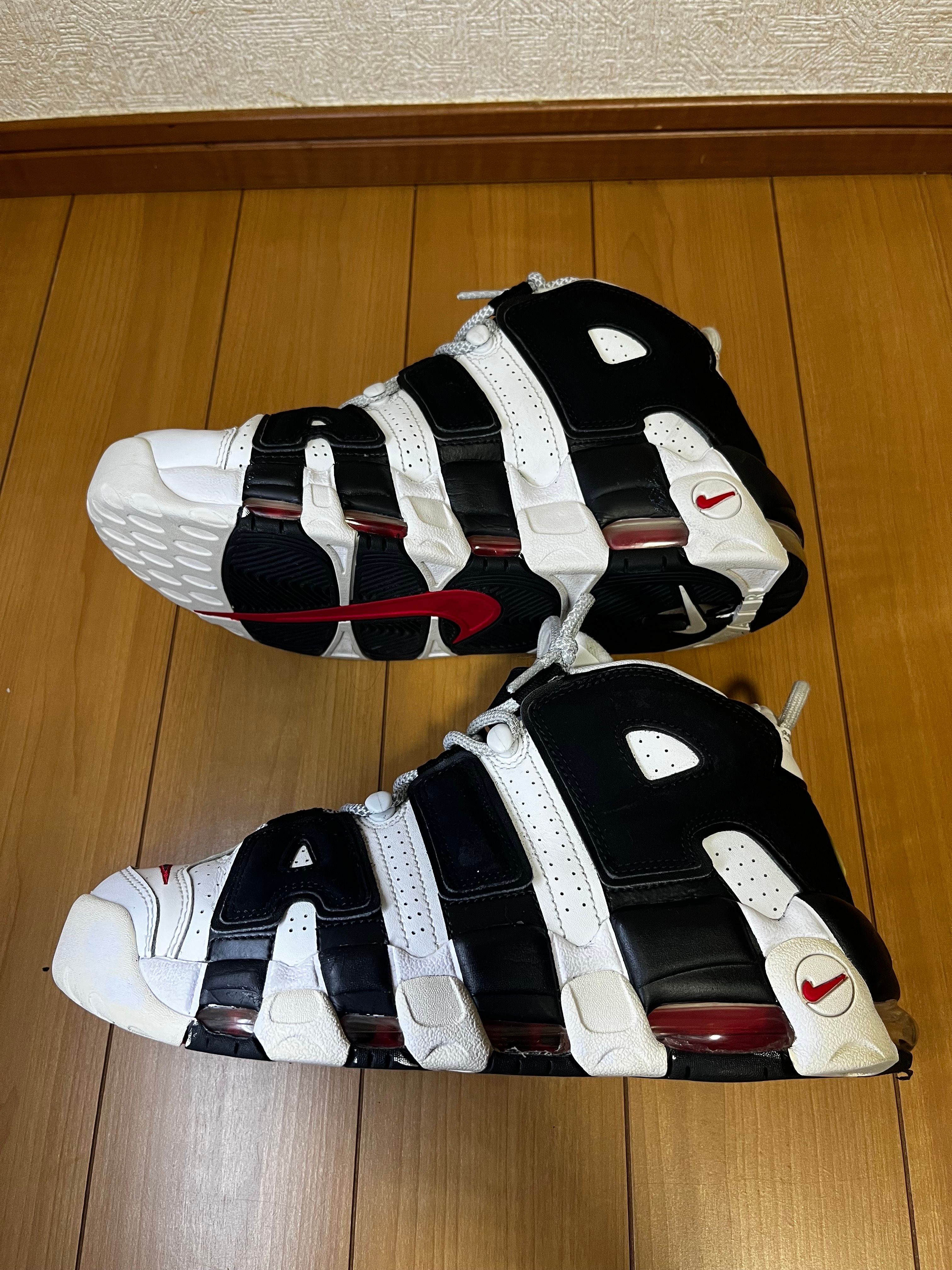 Nike Air More Uptempo ブラック/ホワイト 国内7月25日発売予定】 ナイキ エアモア アップテンポ