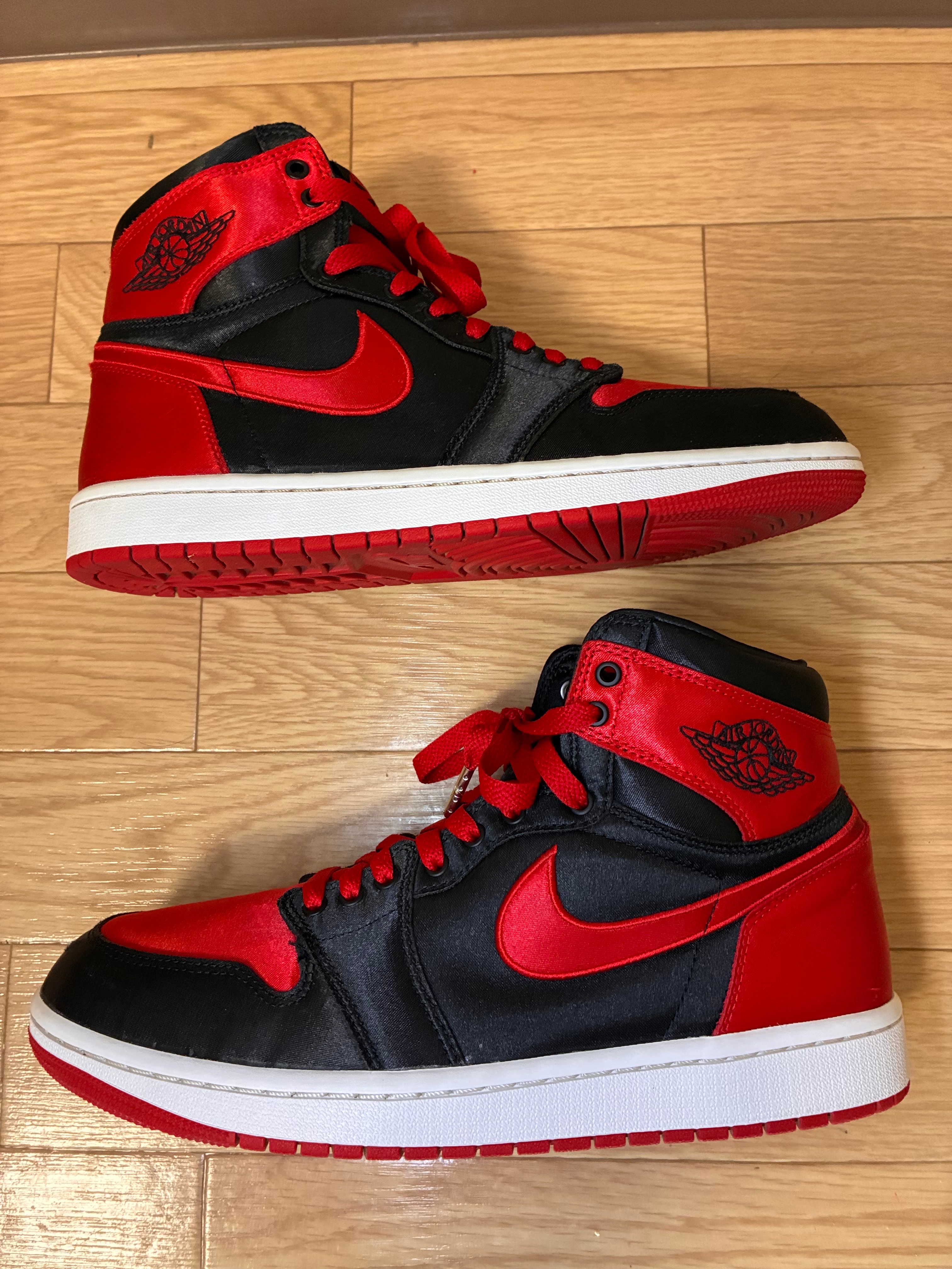 ナイキ ウィメンズ エアジョーダン1 レトロ ハイ OG "サテンブレッド"