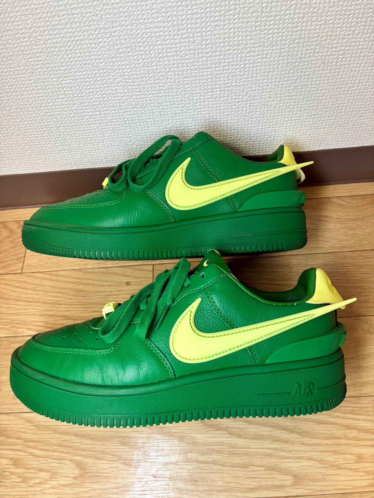 AMBUSH × Nike Air Force 1 Low "Pine Green and Citron"
