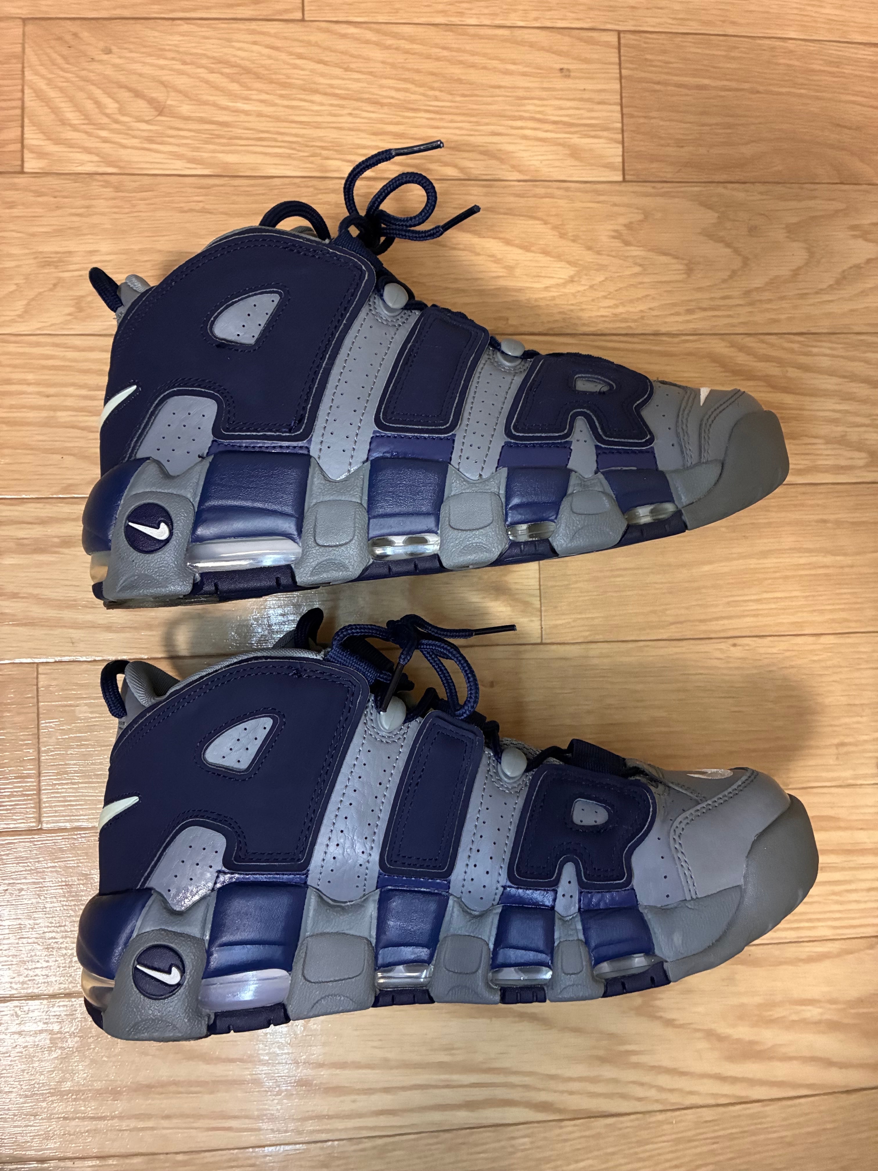 Nike Air More Uptempo '96 "Cool Grey/White/Midnight Navy"