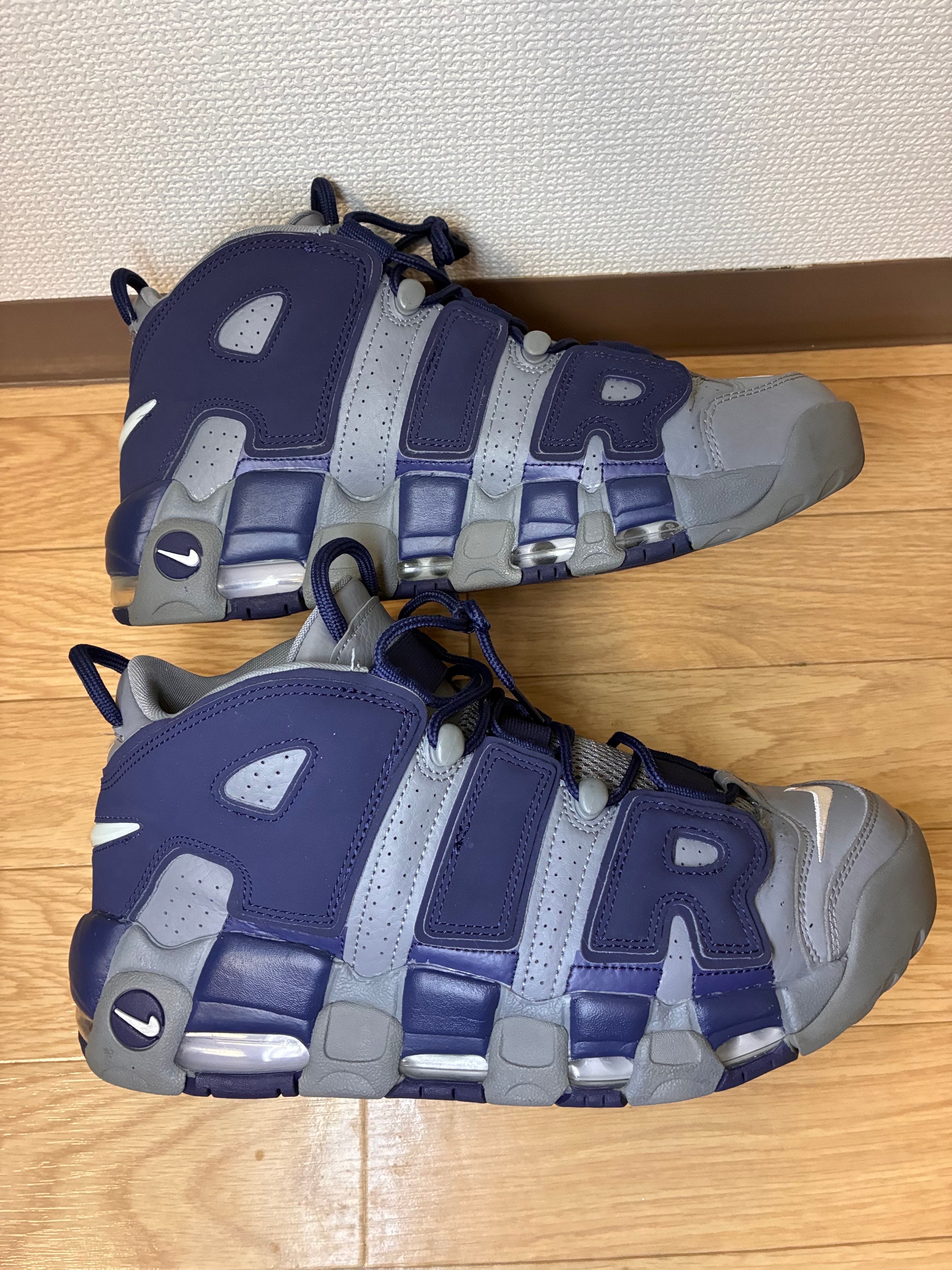 Nike Air More Uptempo '96 "Cool Grey/White/Midnight Navy"