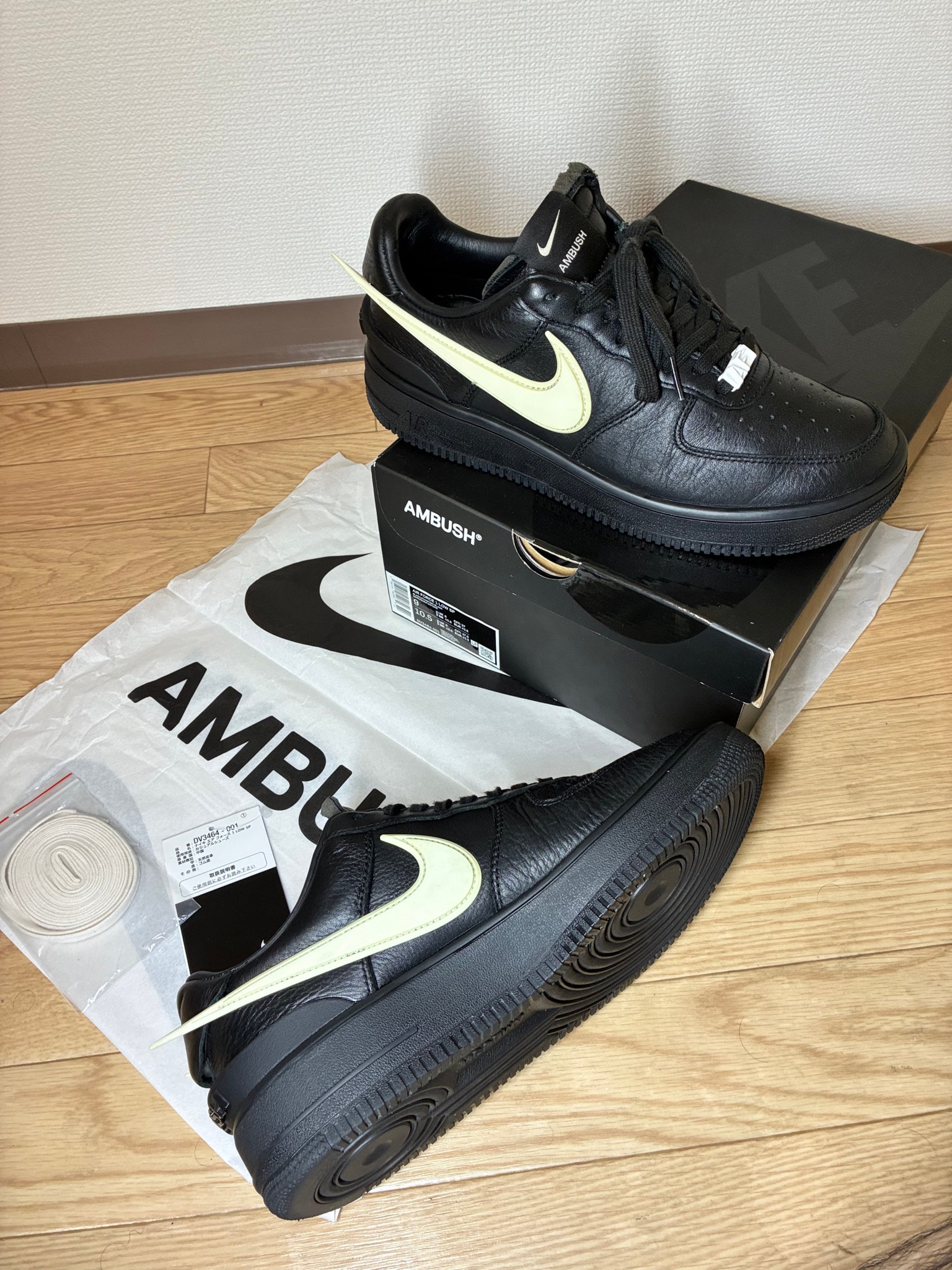 AMBUSH × Nike Air Force 1 Low "Black"