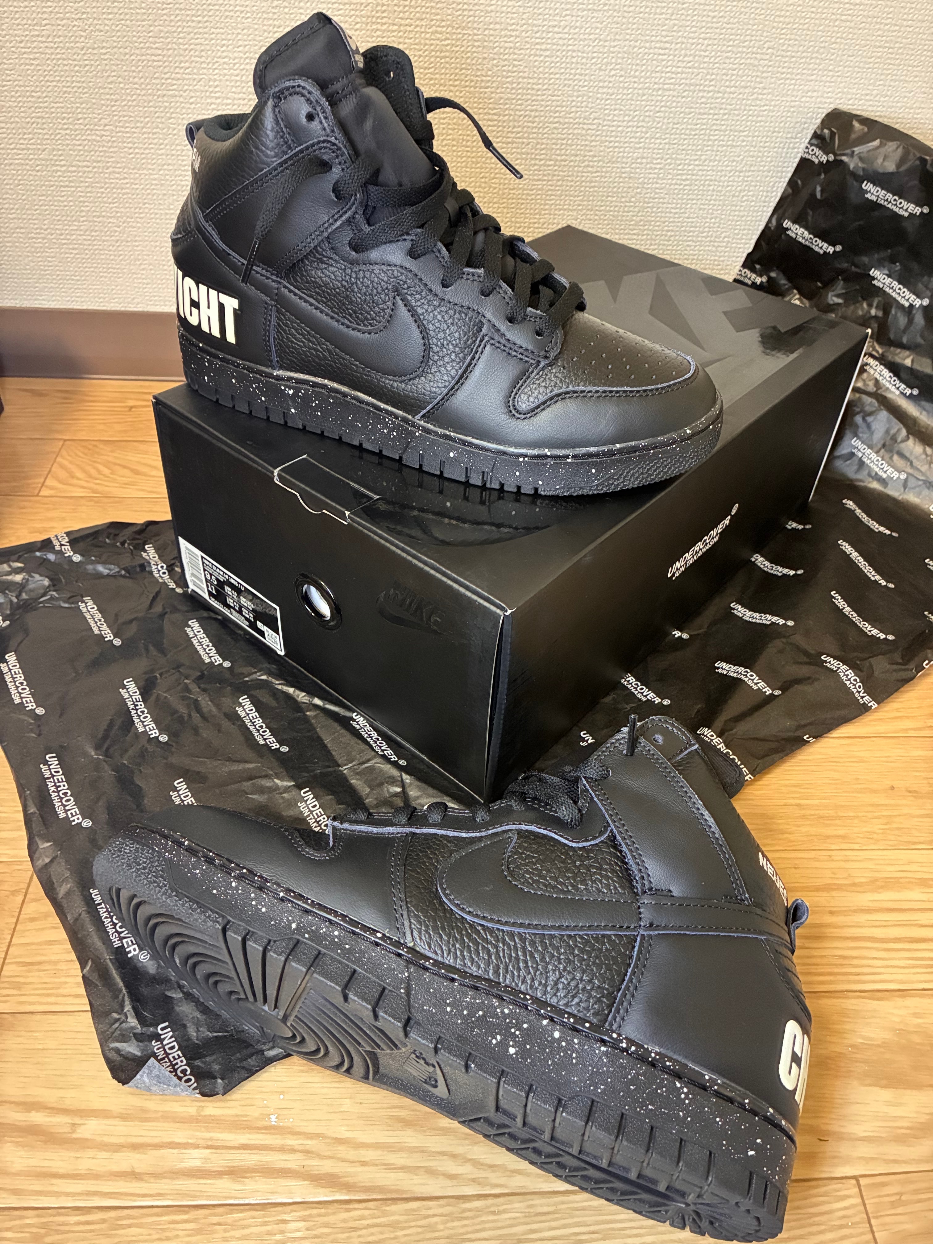 UNDERCOVER × Nike Dunk High Chaos "Black"
