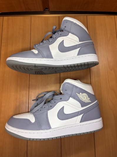 Nike Women's Air Jordan 1 Mid "Grey/Sail"