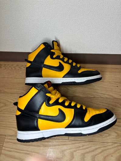 Nike Dunk High "University Gold and Black"
