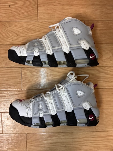 Nike Women's Air More Uptempo "Rosewood and Wolf Grey"