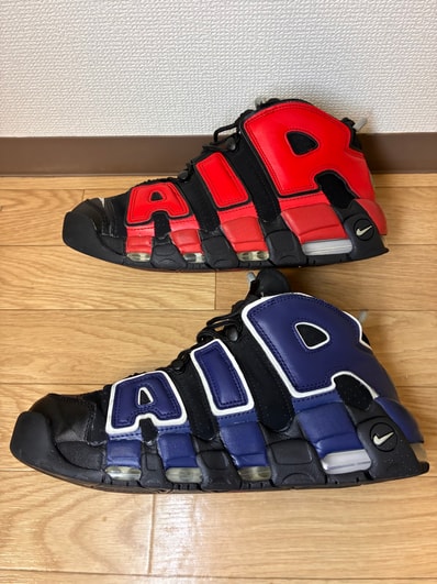 Nike Air More Uptempo '96 "Black and University Red"