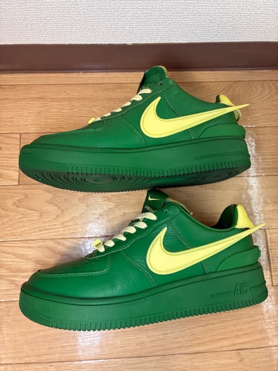AMBUSH × Nike Air Force 1 Low "Pine Green and Citron"