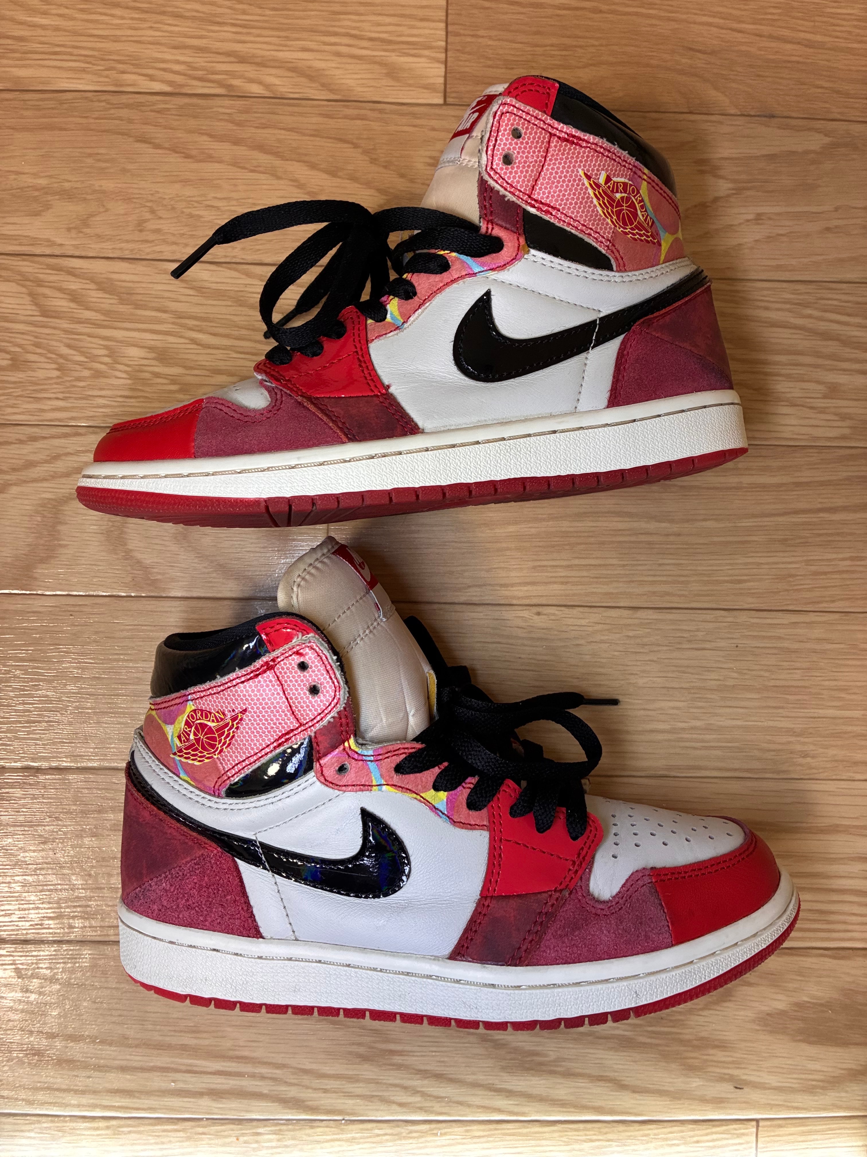 Spider-Man × Nike Air Jordan 1 Retro High OG SP "Spider-Man: Across the Spider-Verse/University Red"