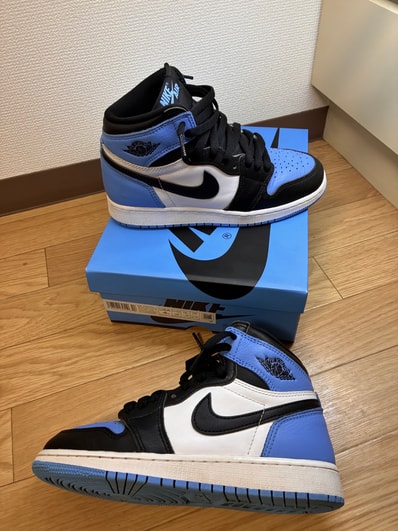 Nike GS Air Jordan 1 Retro High OG "University Blue/UNC Toe"