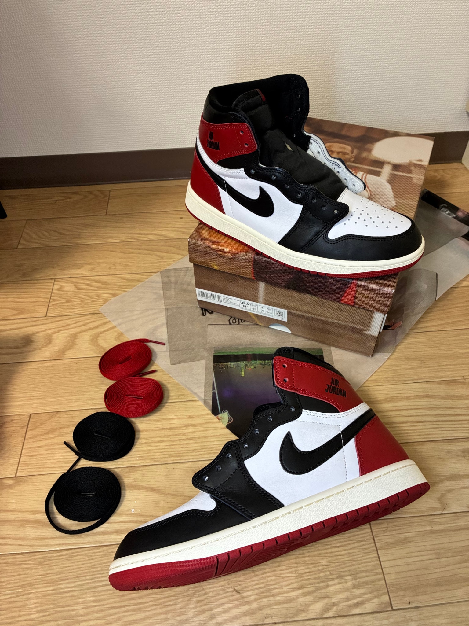 Nike Air Jordan 1 Retro High OG "Black Toe Reimagined"