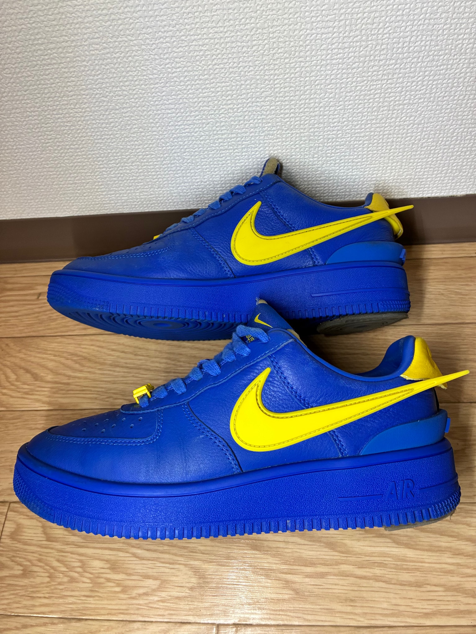 AMBUSH × Nike Air Force 1 Low "Game Royal and Vivid Sulfur"