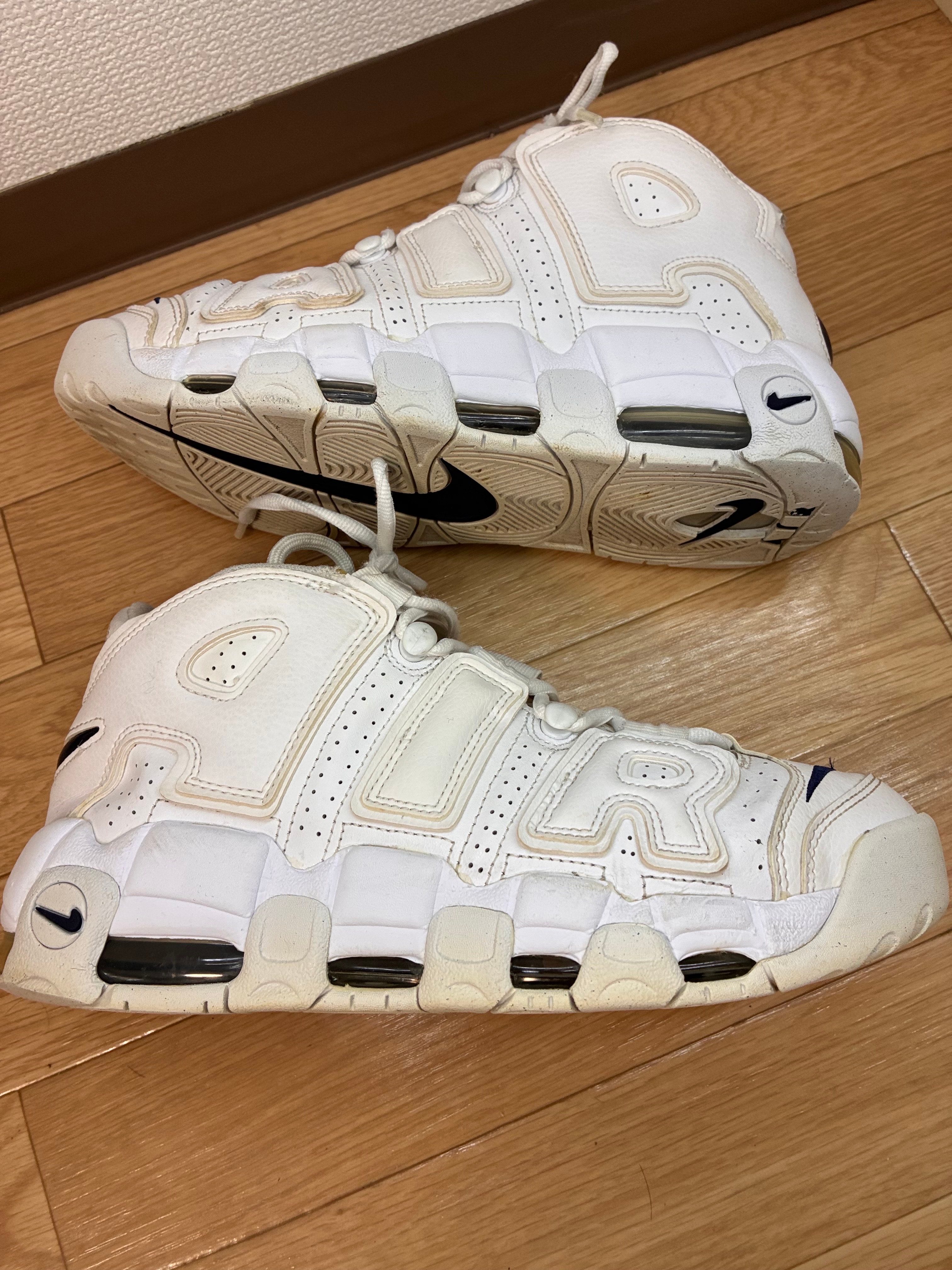 Nike Air More Uptempo "White/Midnight Navy"