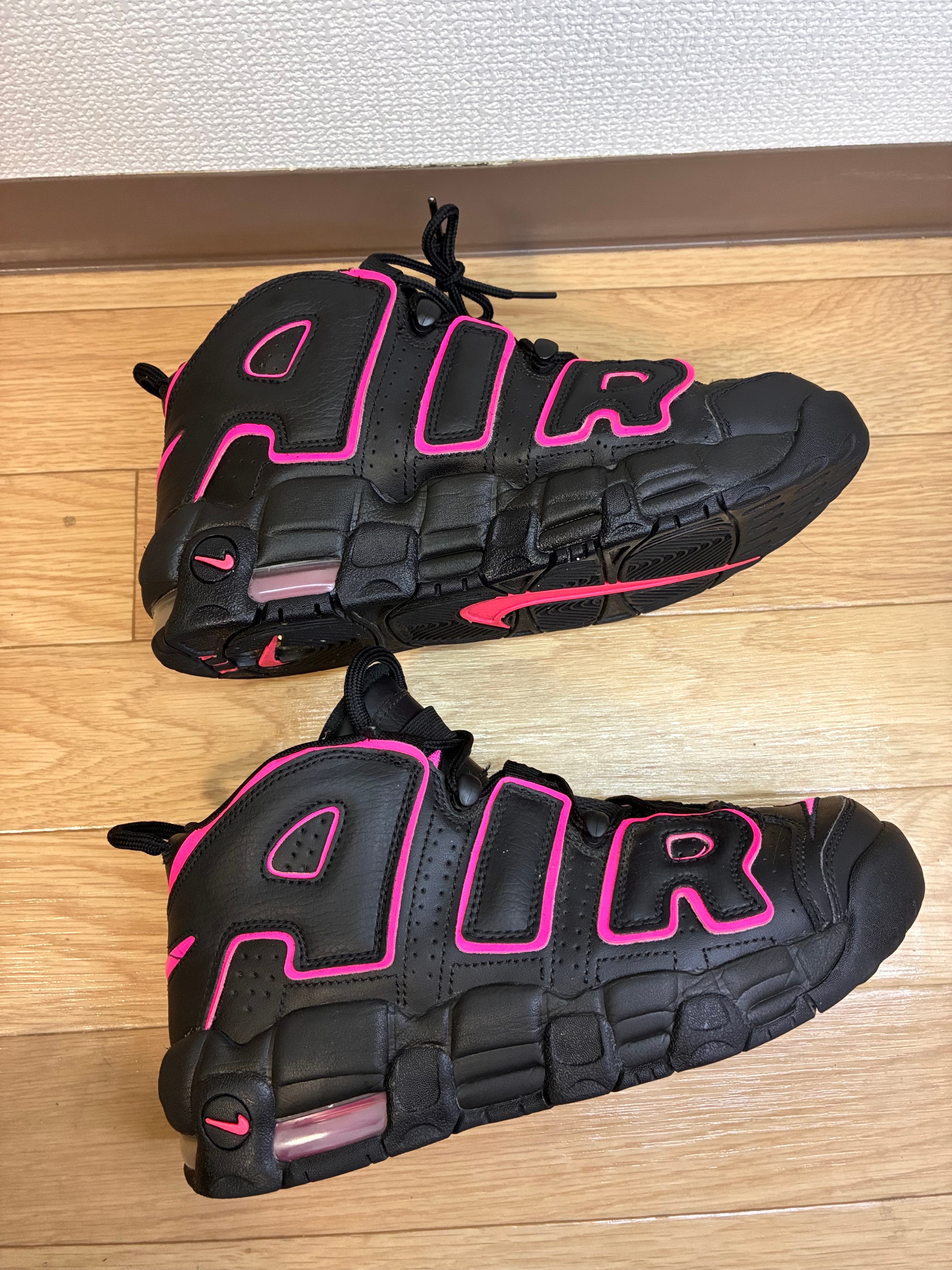 Nike GS Air More Uptempo "Black Pink Blast"