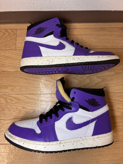 Nike Air Jordan 1 High Zoom CMFT "Purple/White/Black"