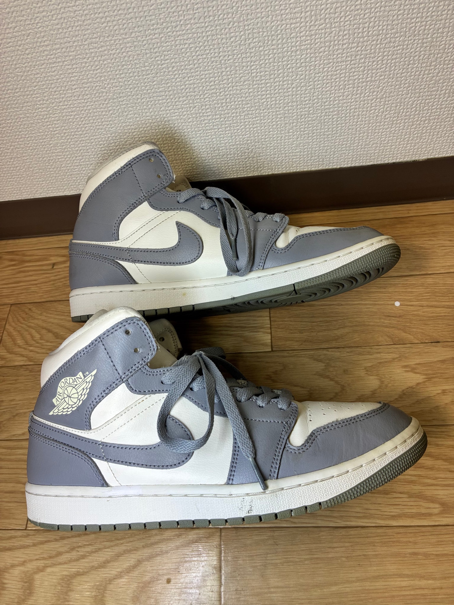 Nike Women's Air Jordan 1 Mid "Grey/Sail"