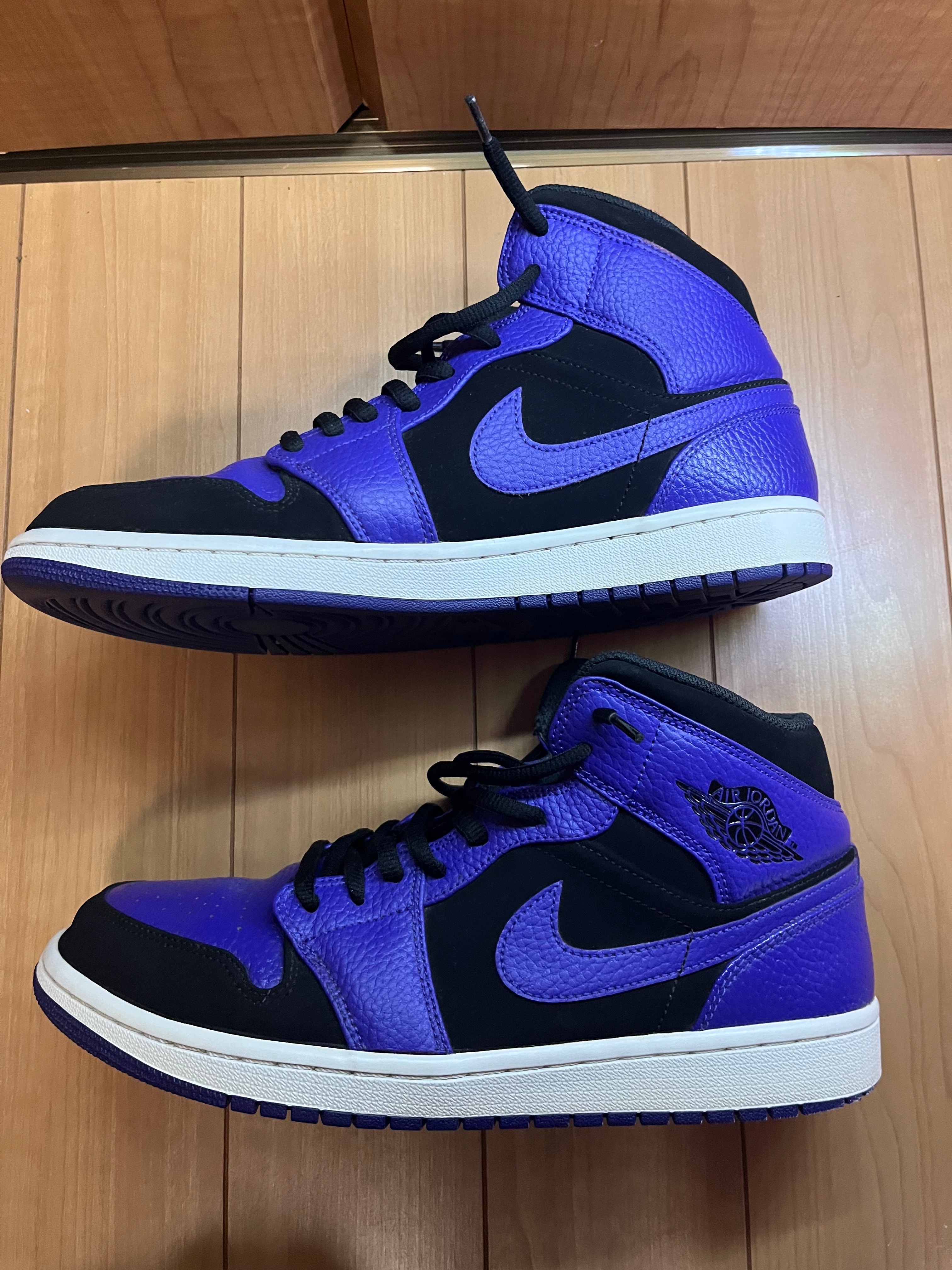 Nike Air Jordan 1 Mid "Black Dark Concord"
