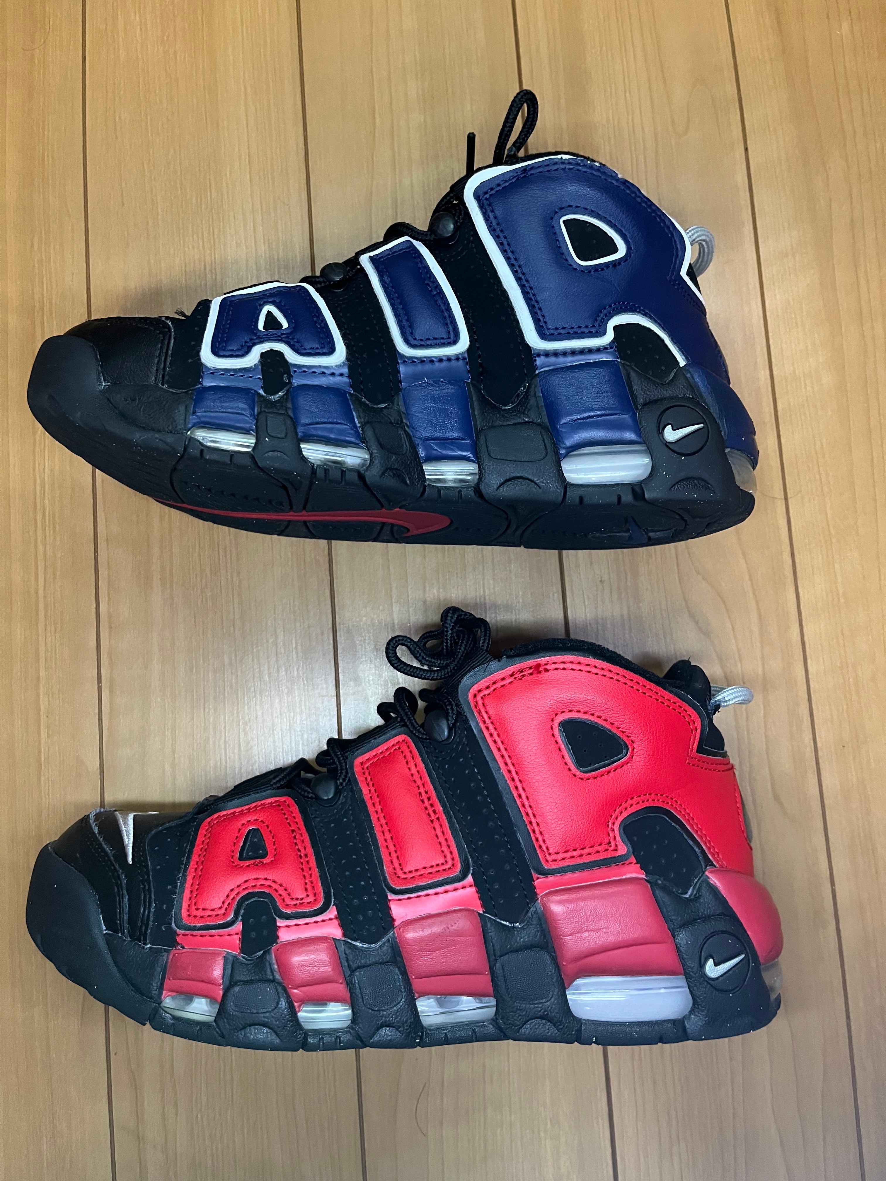 Nike Air More Uptempo '96 "Black and University Red"