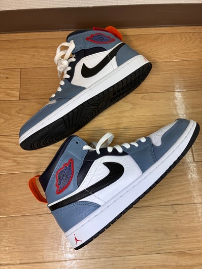 FACETASM × Nike Air Jordan 1 Mid "White/Navy"