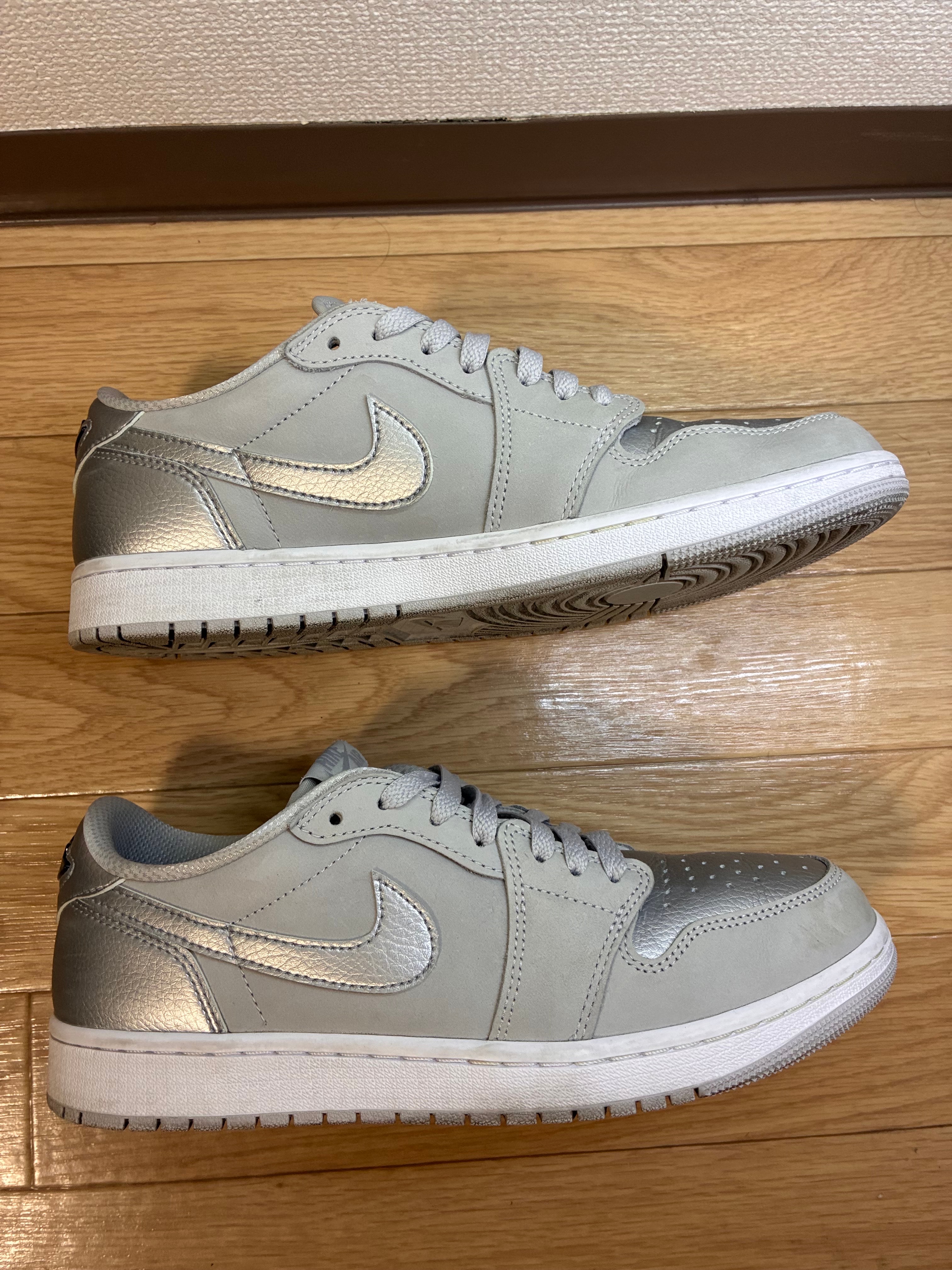 Nike Air Jordan 1 Retro Low OG "Silver"(no Briefcase)