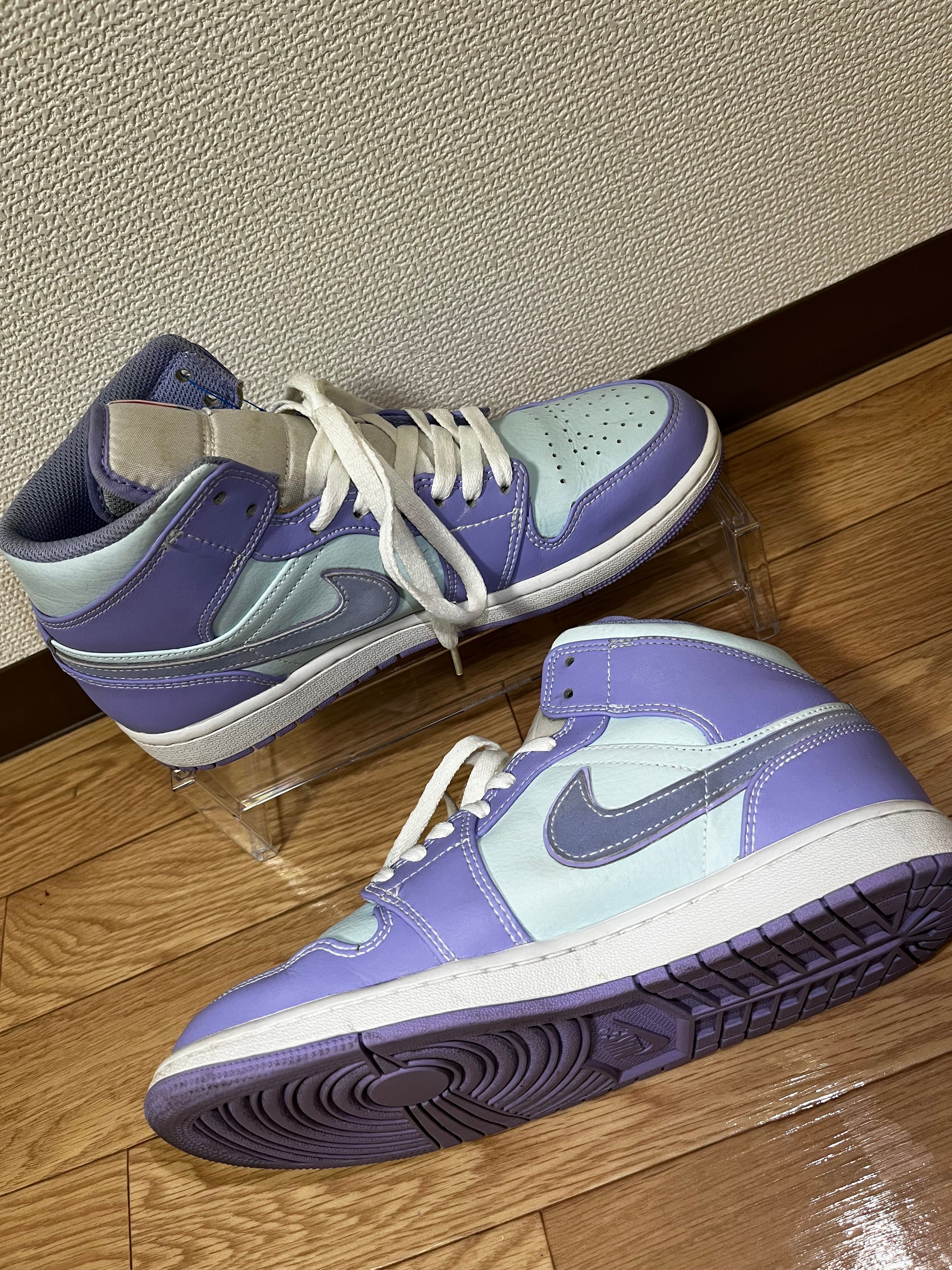 Nike Air Jordan 1 Mid "Purple Aqua" 
