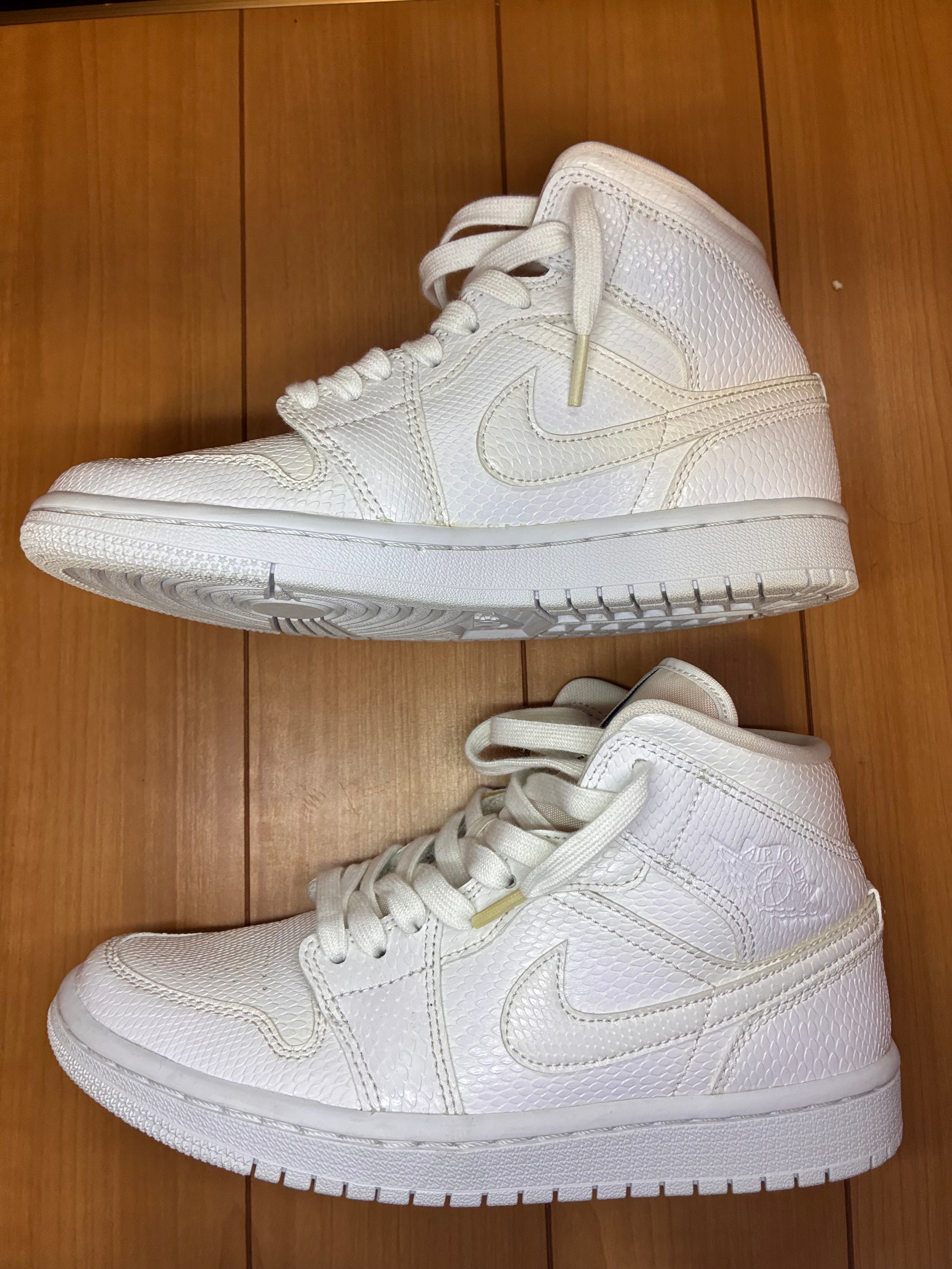 Nike Women's Air Jordan 1 Mid "Snake Skin"