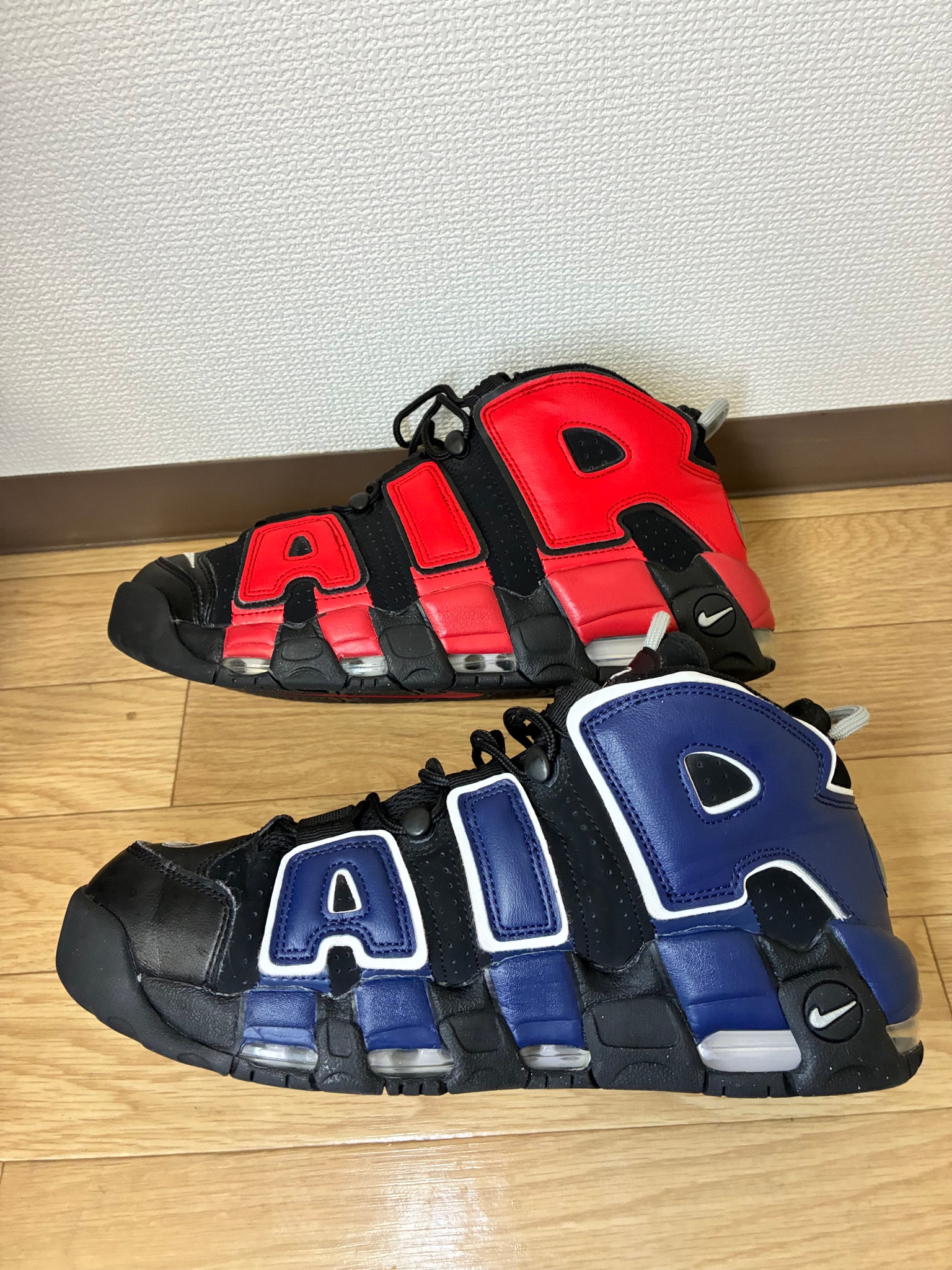 Nike Air More Uptempo '96 "Black and University Red"